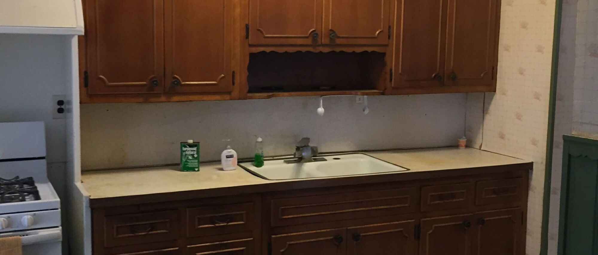 Fun and Modern Kitchen Renovation - Before Photo