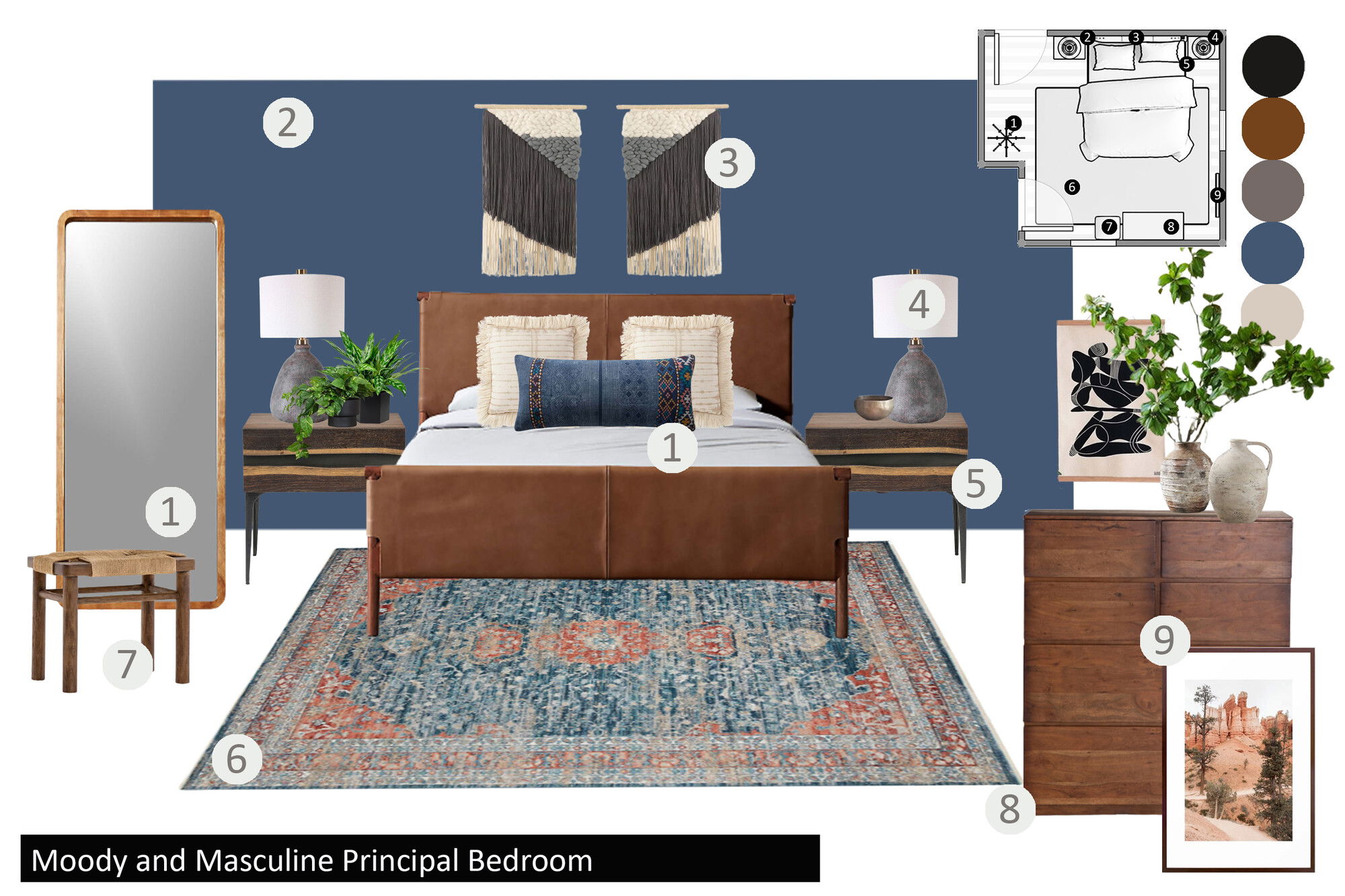 Ideas de diseño interior de dormitorio en línea