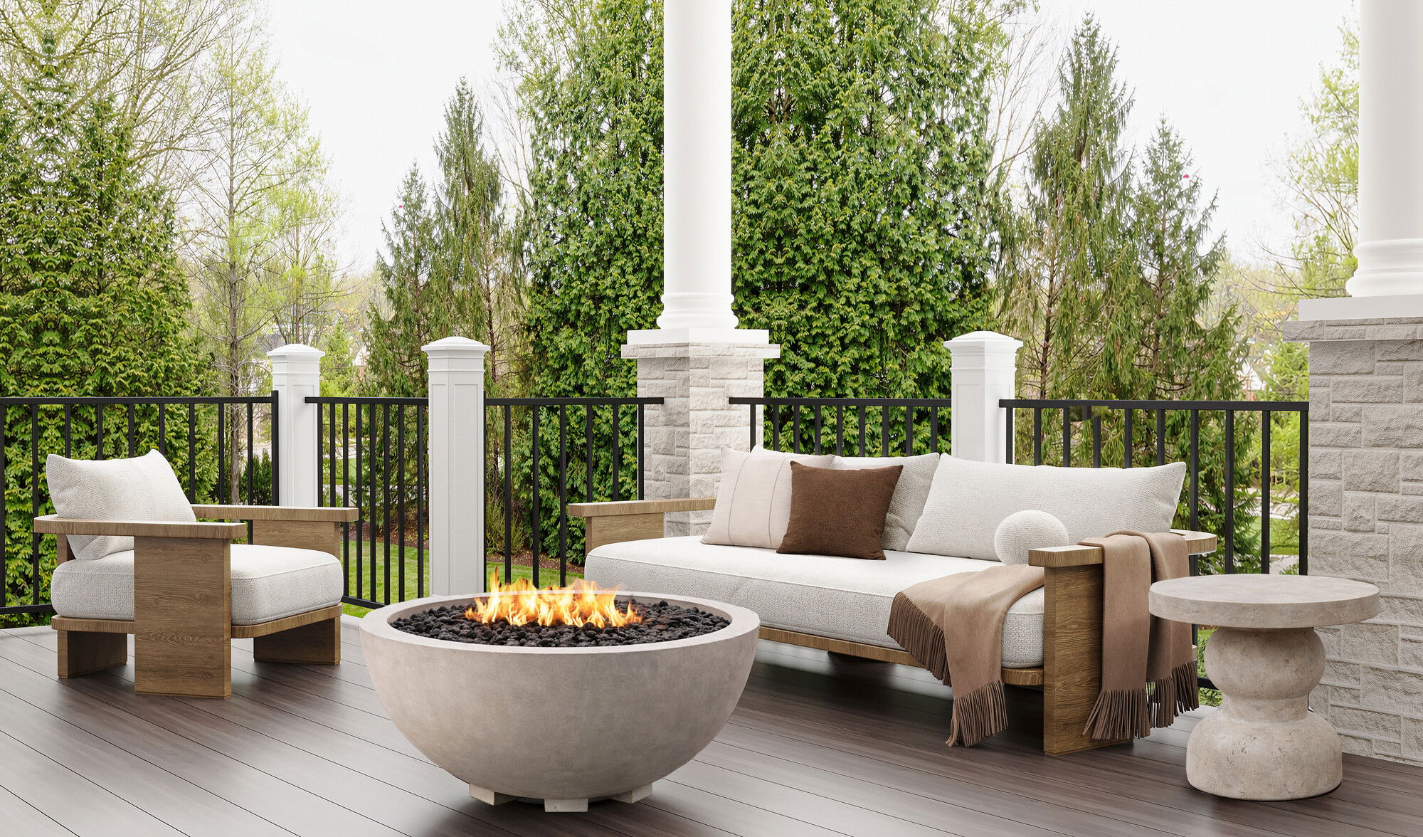 Online Designer Patio 3D Model thumbnail3