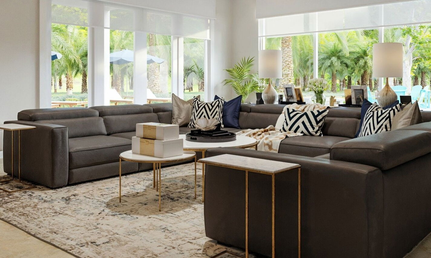 Contemporary Whole House Interior Design by top Boca Raton interior designers