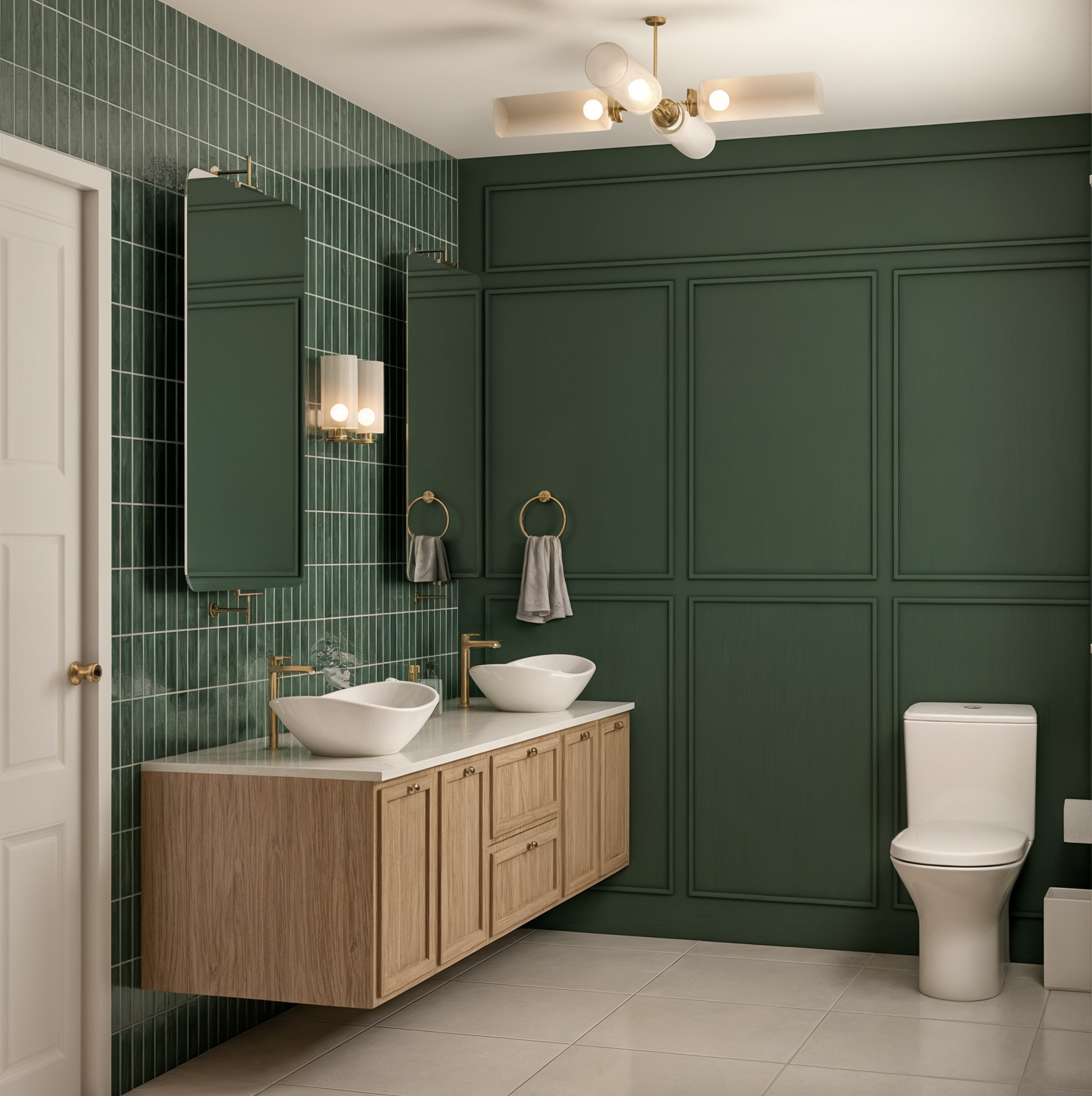 Online Designer Bathroom 3D Model 4