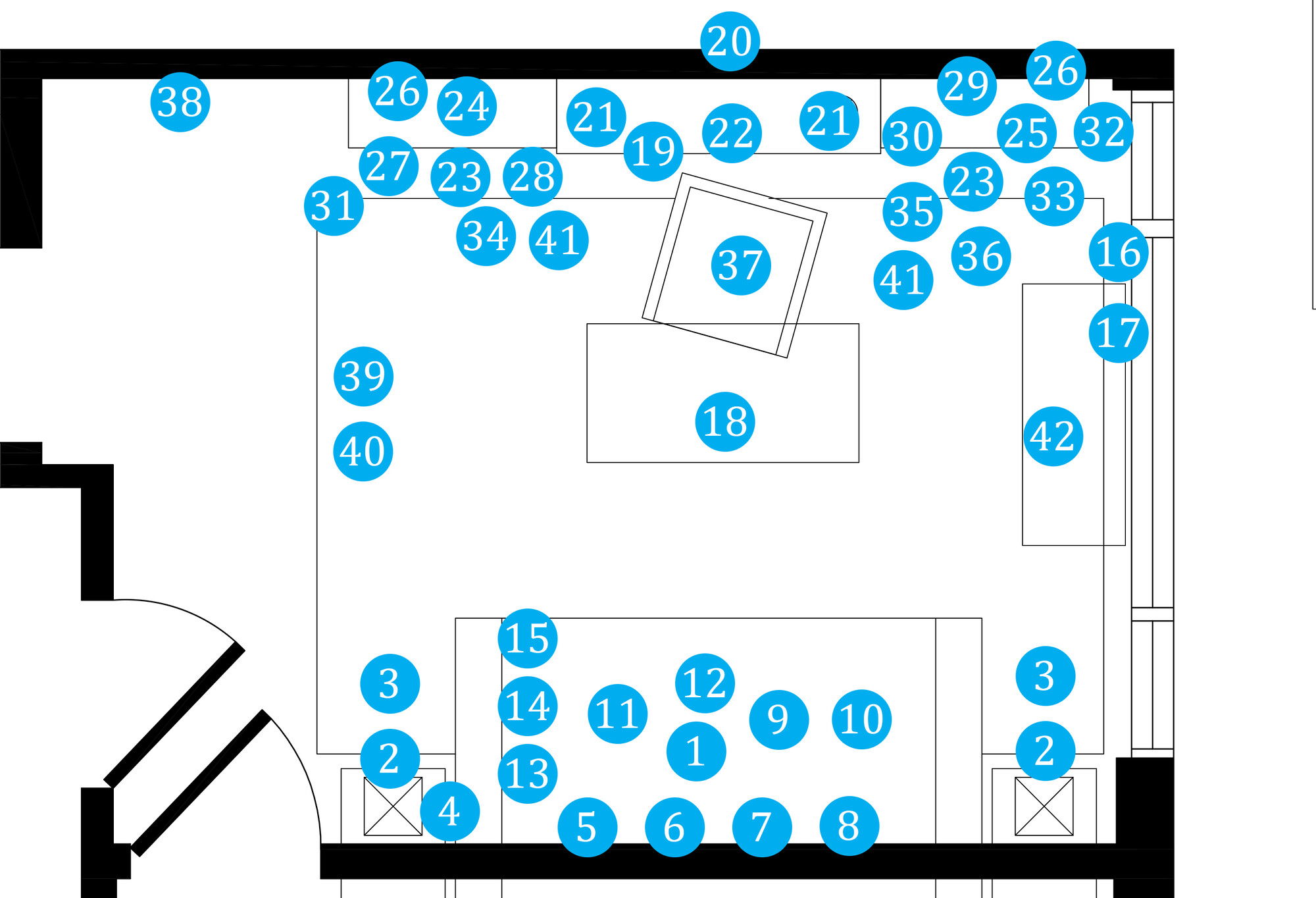 Online Designer Home/Small Office Floorplan