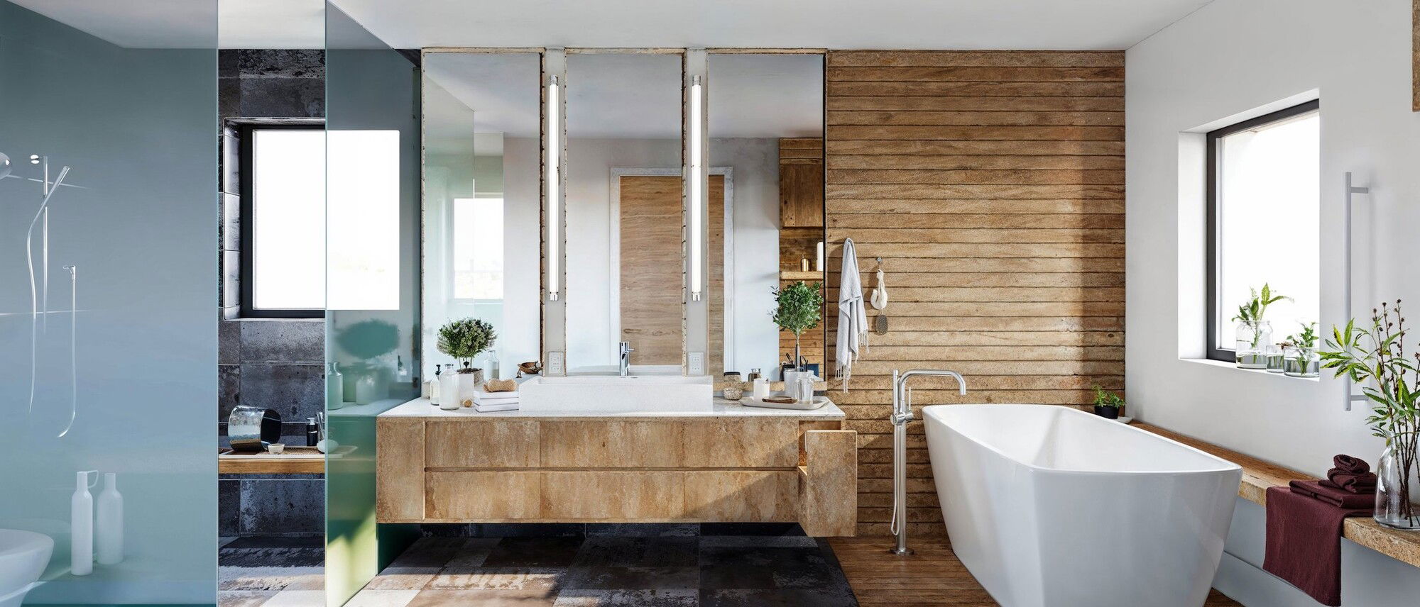 Spa-Inspired Master Bathroom Design