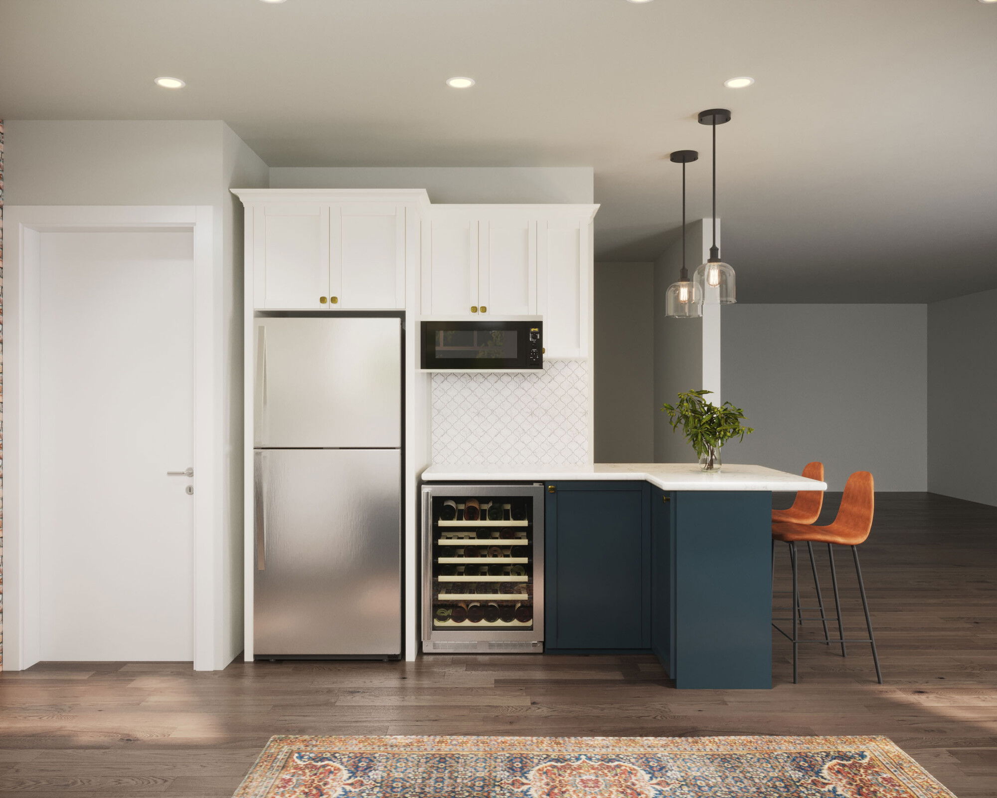 Modelo 3D de Cocina de Diseñador en Línea 1