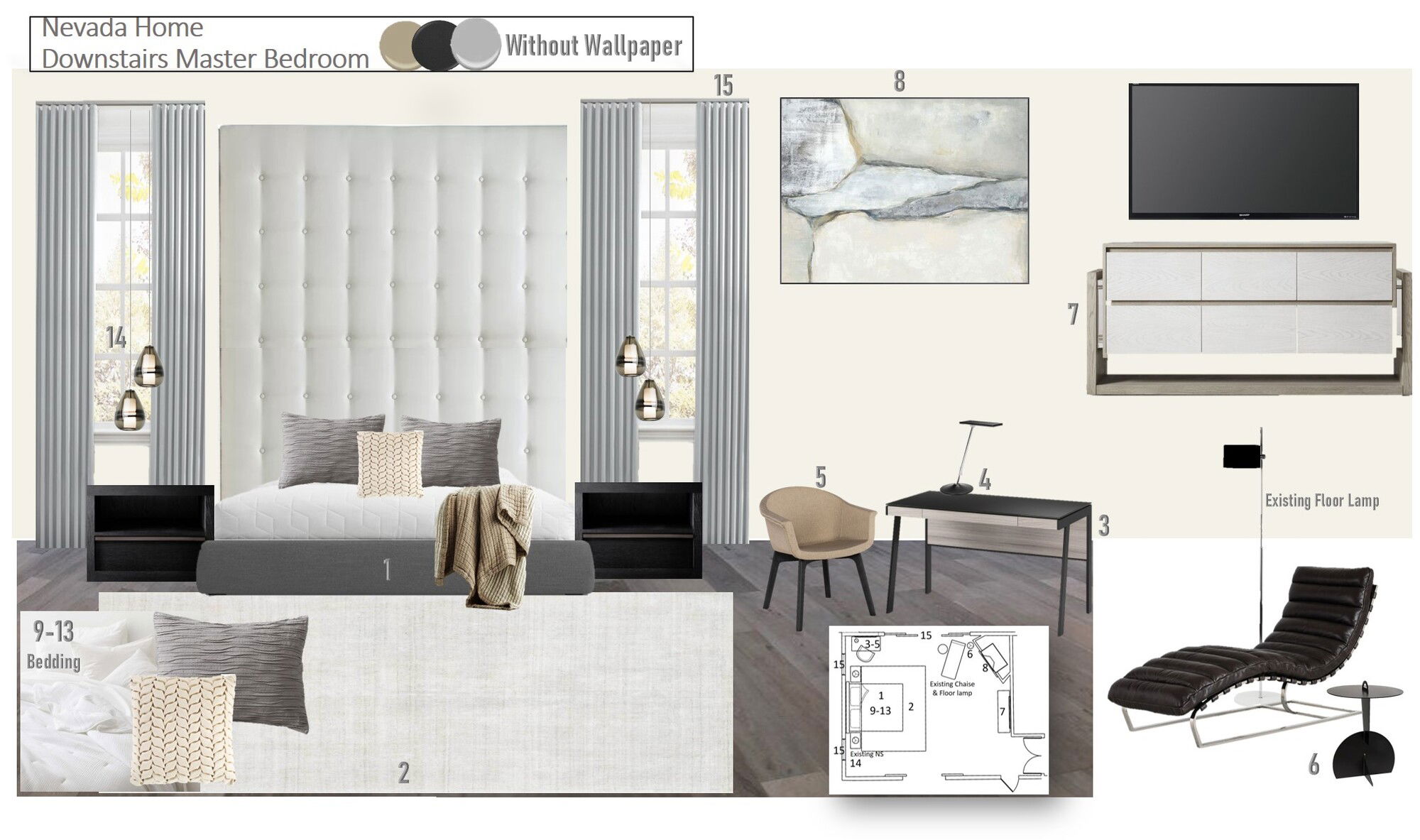 Ideas de diseño interior de dormitorio en línea