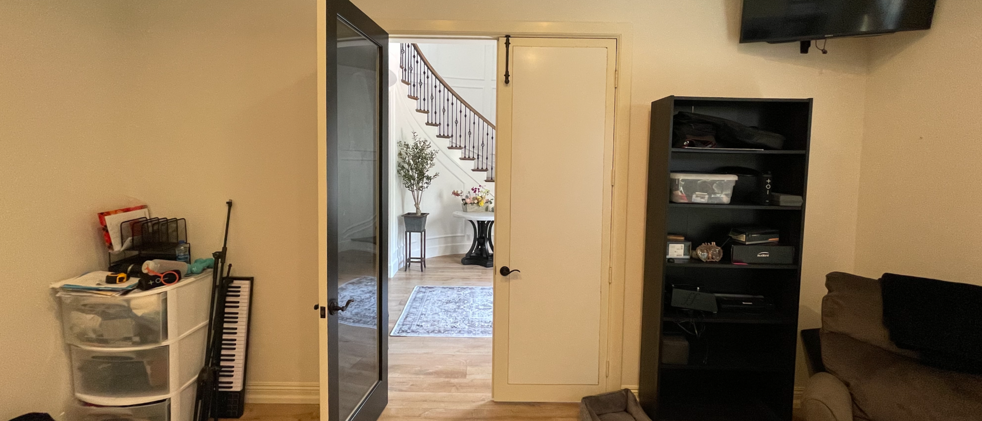 Masculine Home Office Design Project- Before Photo