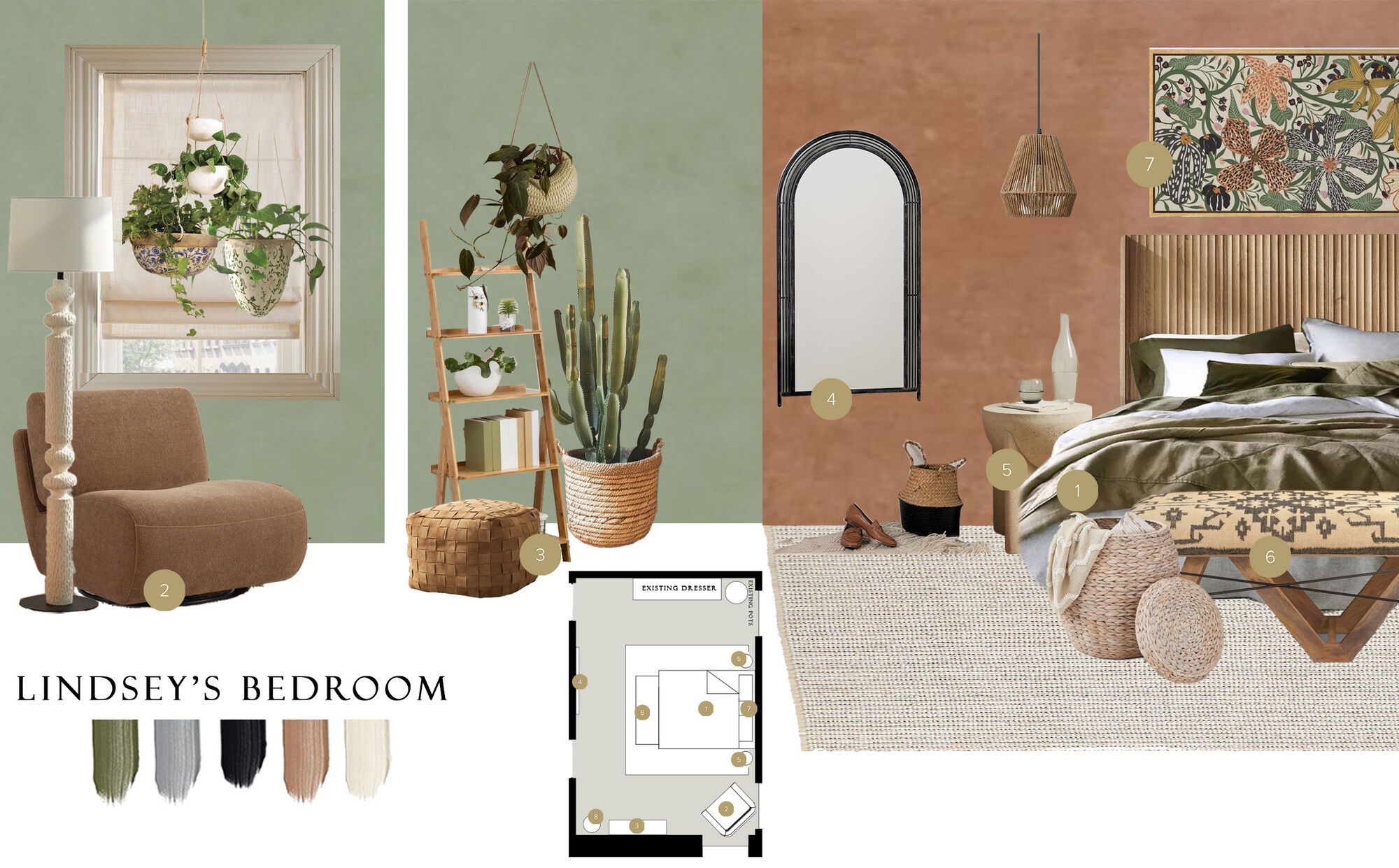Ideas de diseño interior de dormitorio en línea