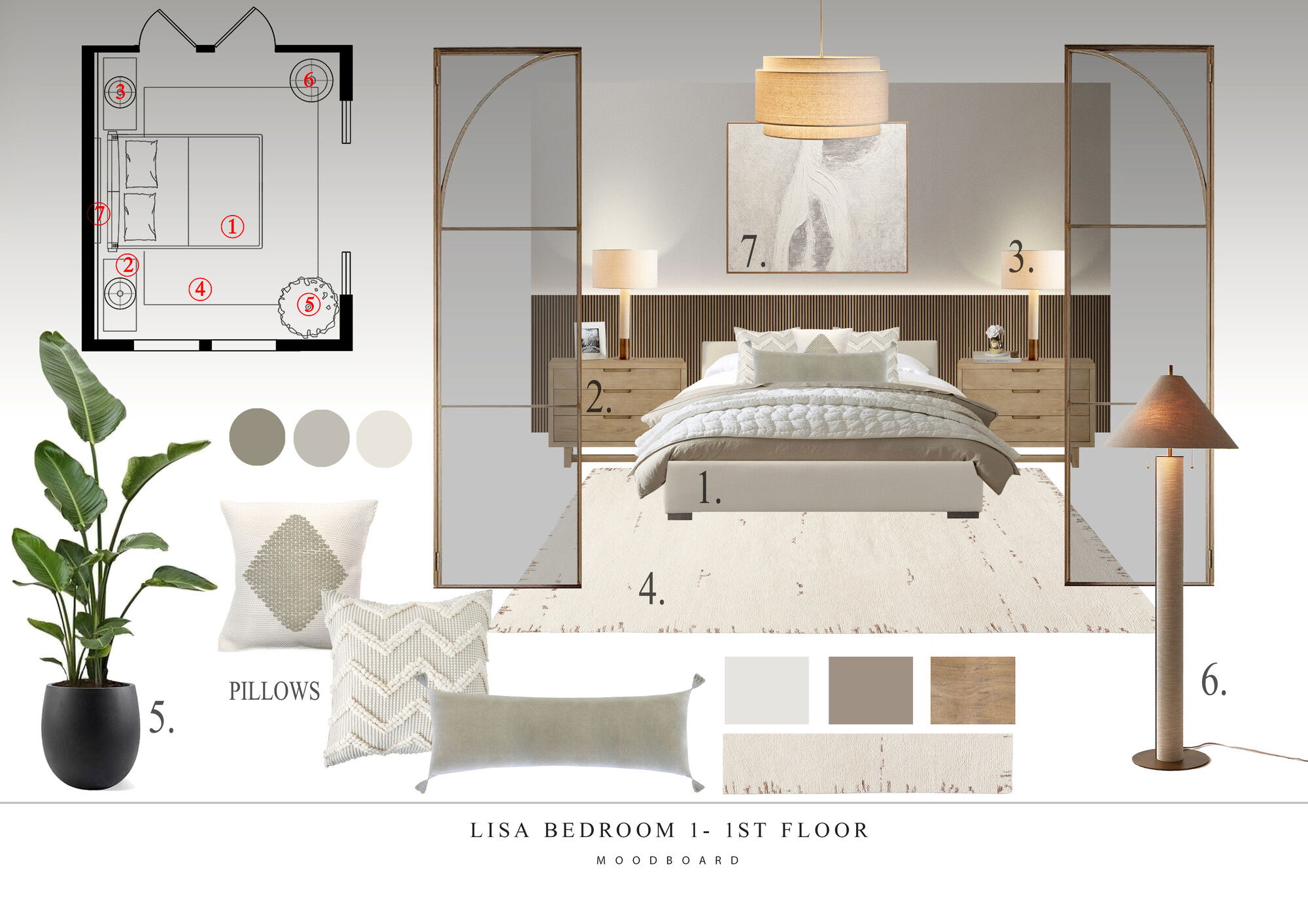 Ideas de diseño interior de dormitorio en línea