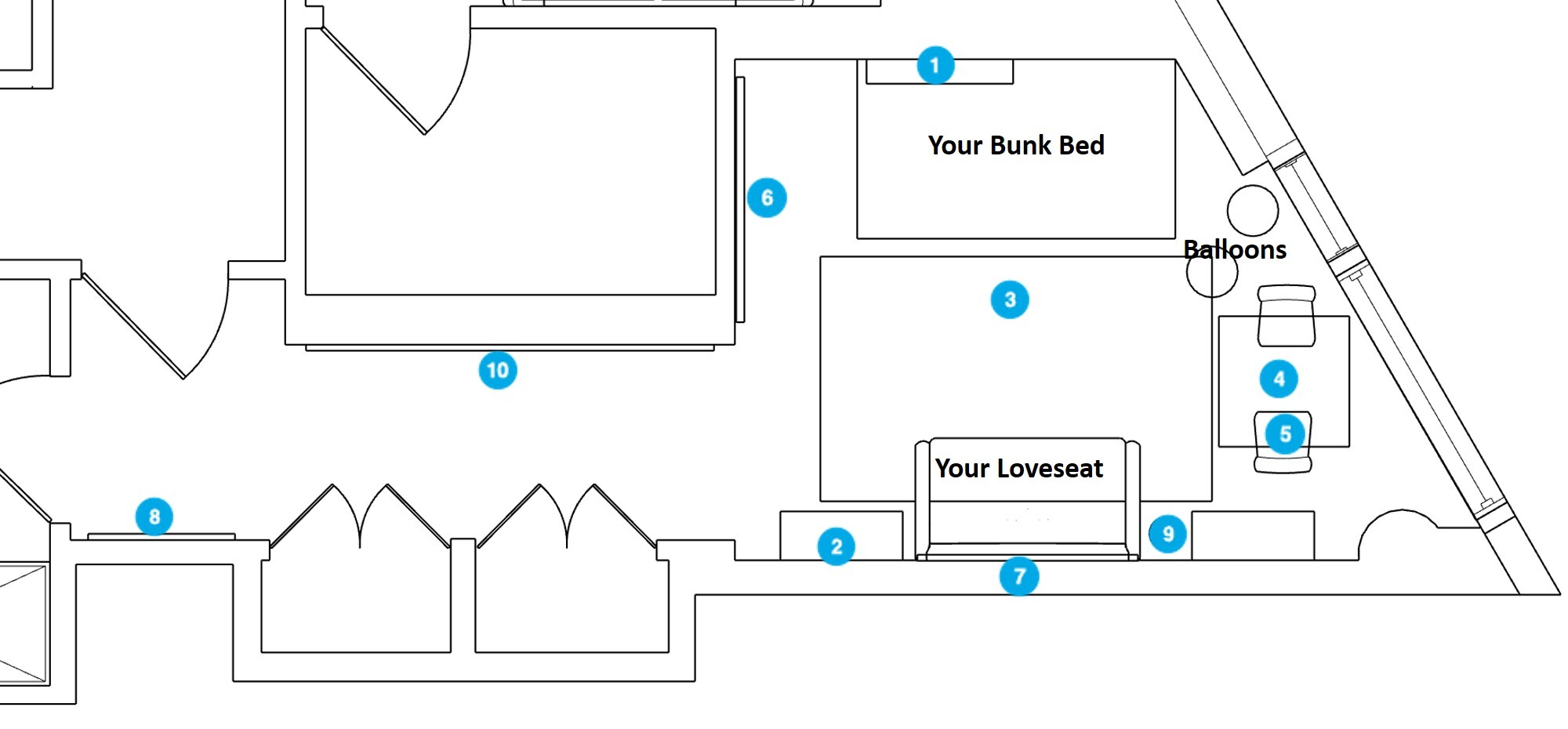 Online Designer Nursery Floorplan