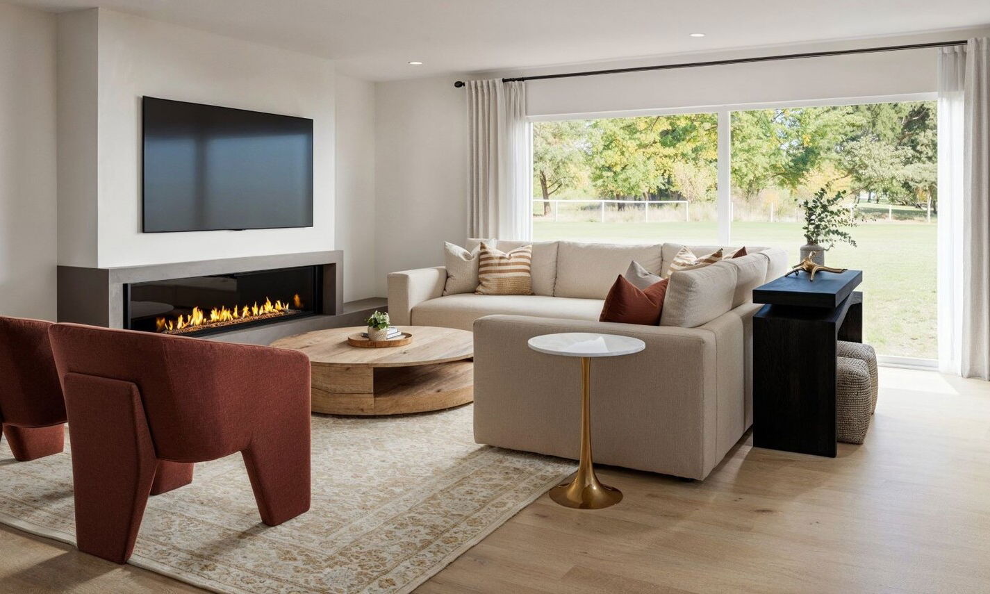 Fresh & Comfortable Home Design by top San Francisco interior designers