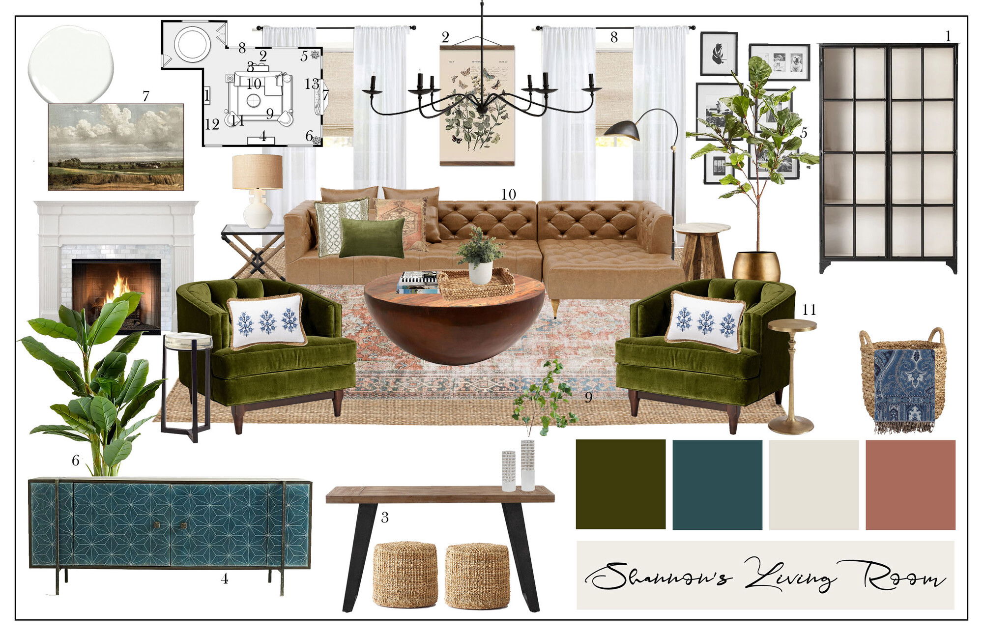 Ideas De Diseño Interior De Sala De Estar De Diseñador En Línea