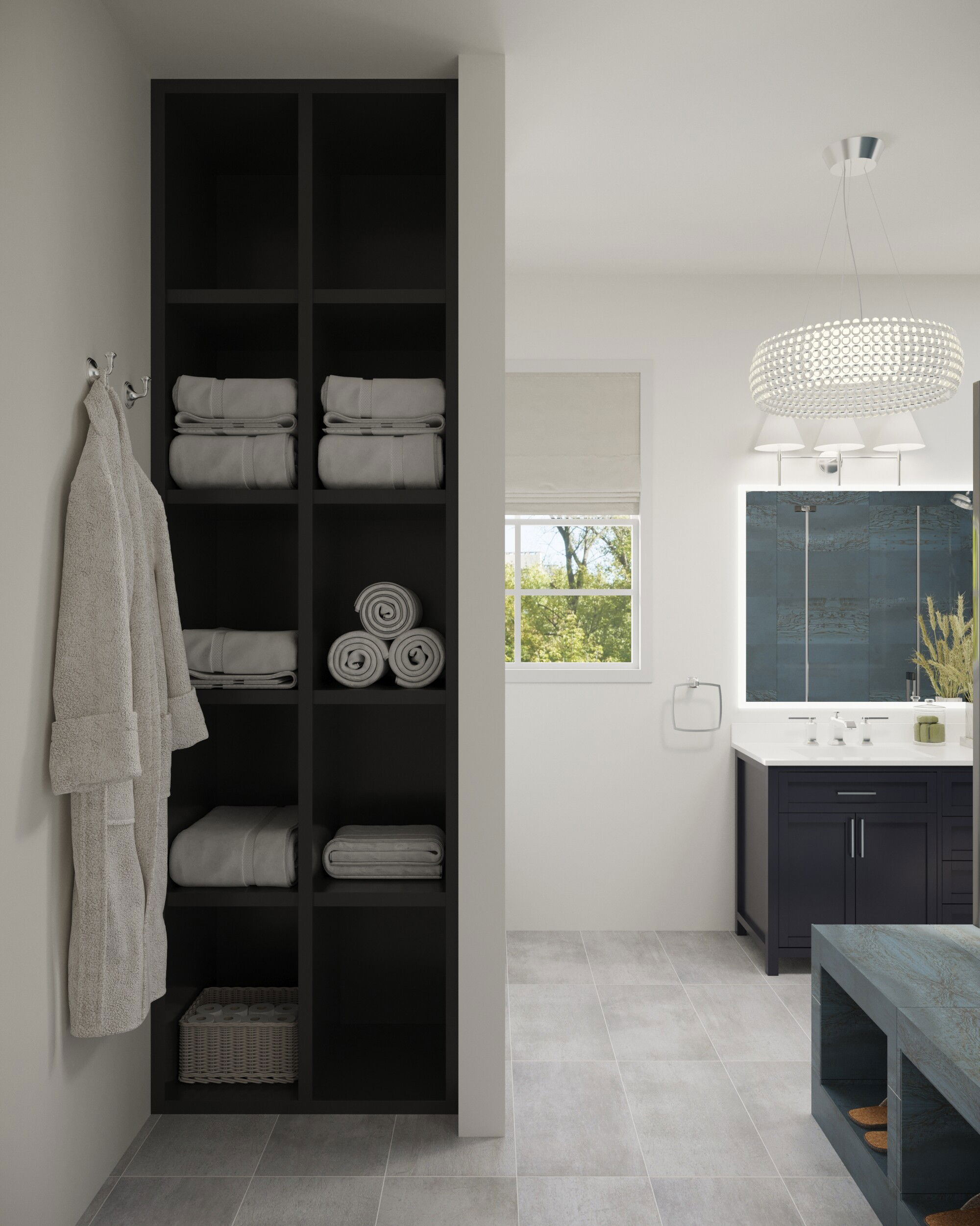 Online Designer Bathroom 3D Model 2