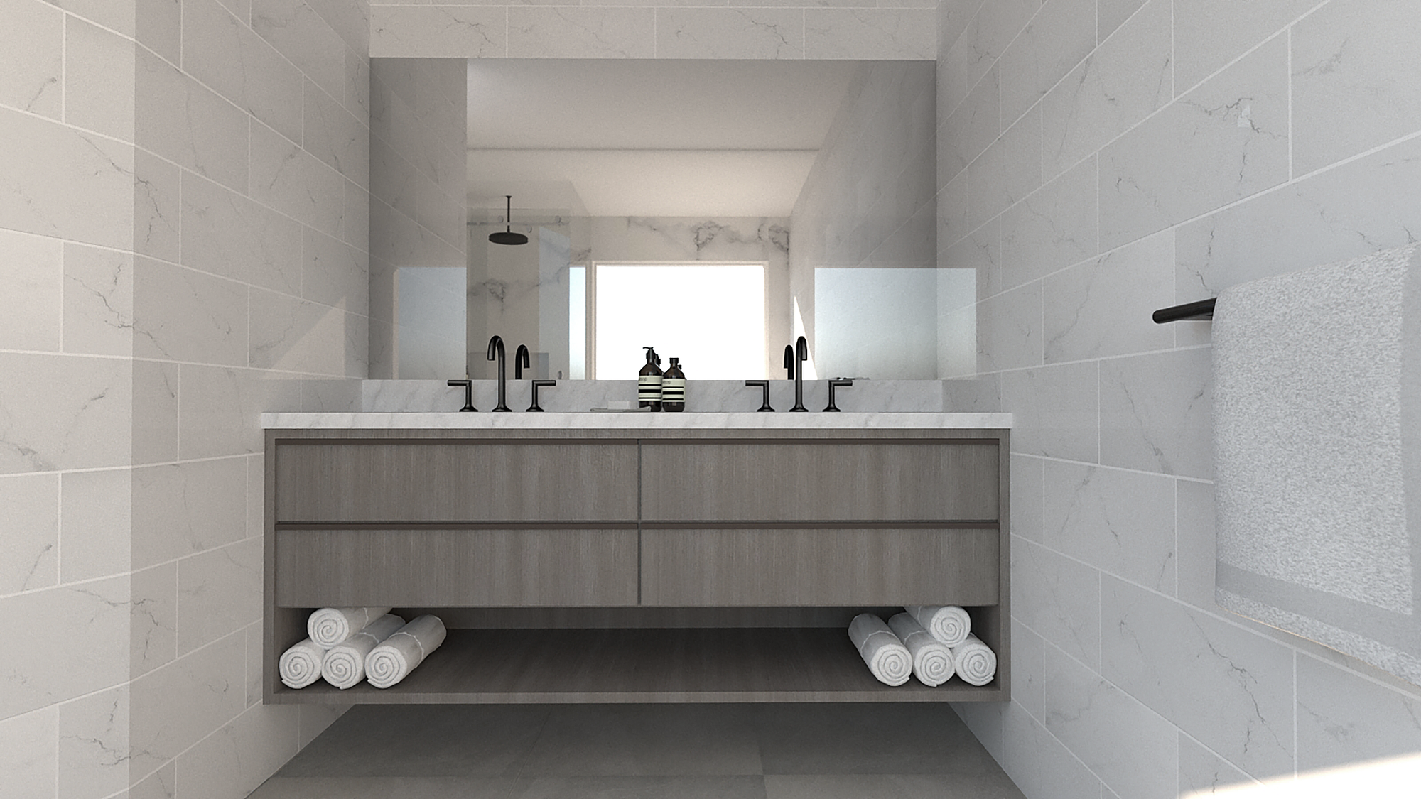 Online Designer Bathroom 3D Model 2