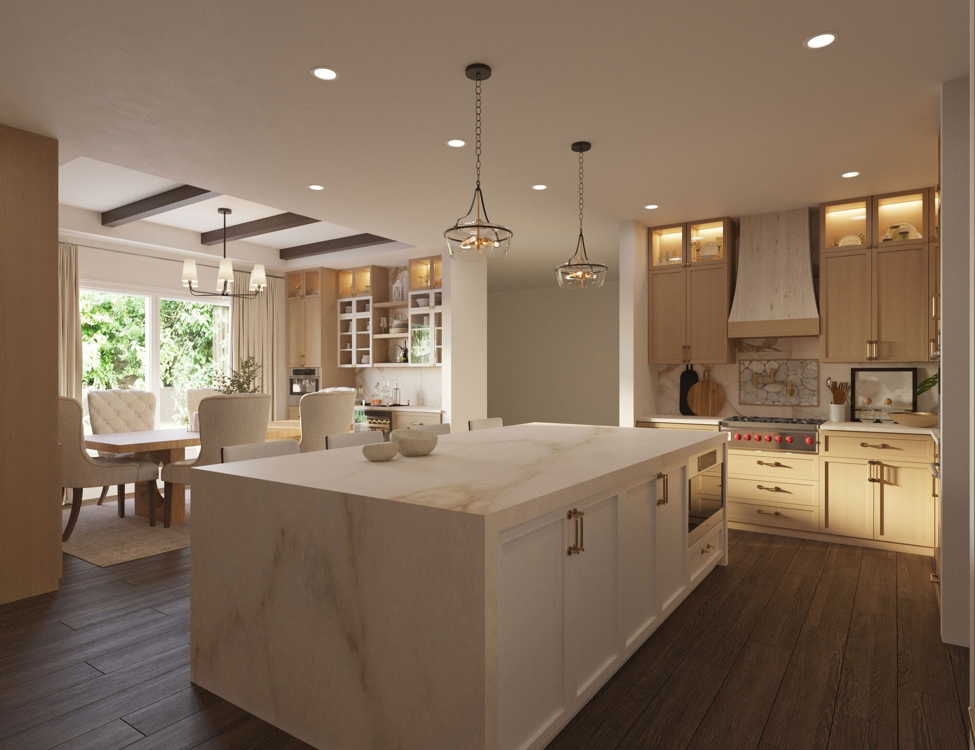 Online Designer Kitchen 3D Model 5