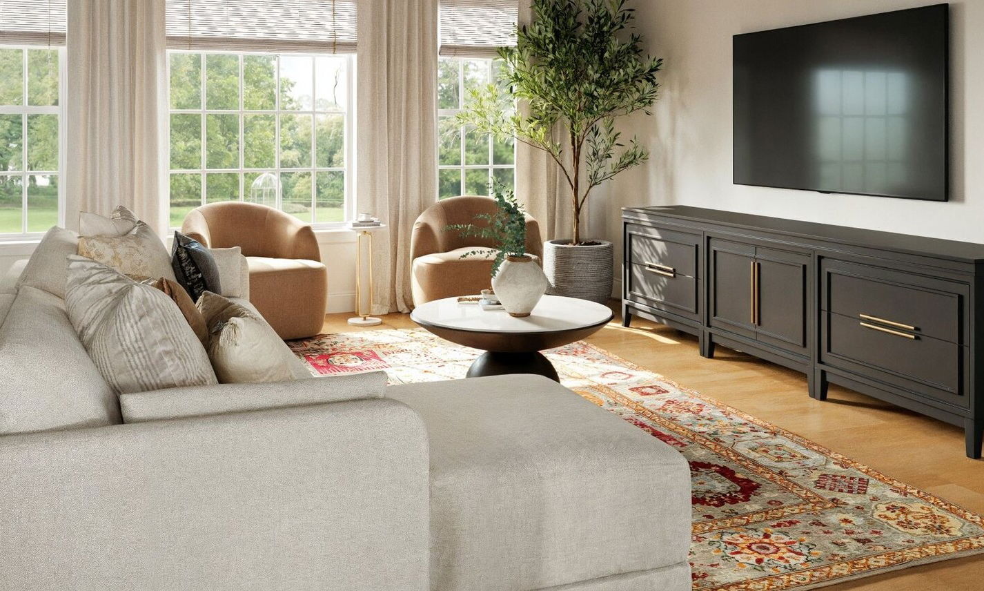 Sophisticated Modern Transitional Home Design by top St Louis interior designers