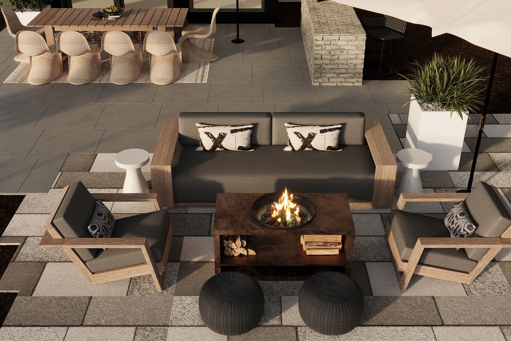 Online Designer Patio 3D Model 7
