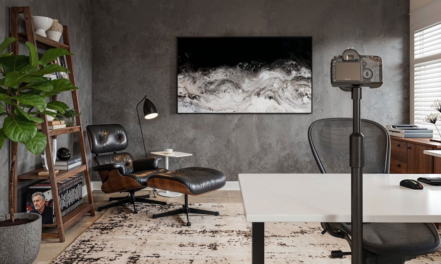 Home YouTube Studio Design by interior designers in Milwaukee, Wisconsin