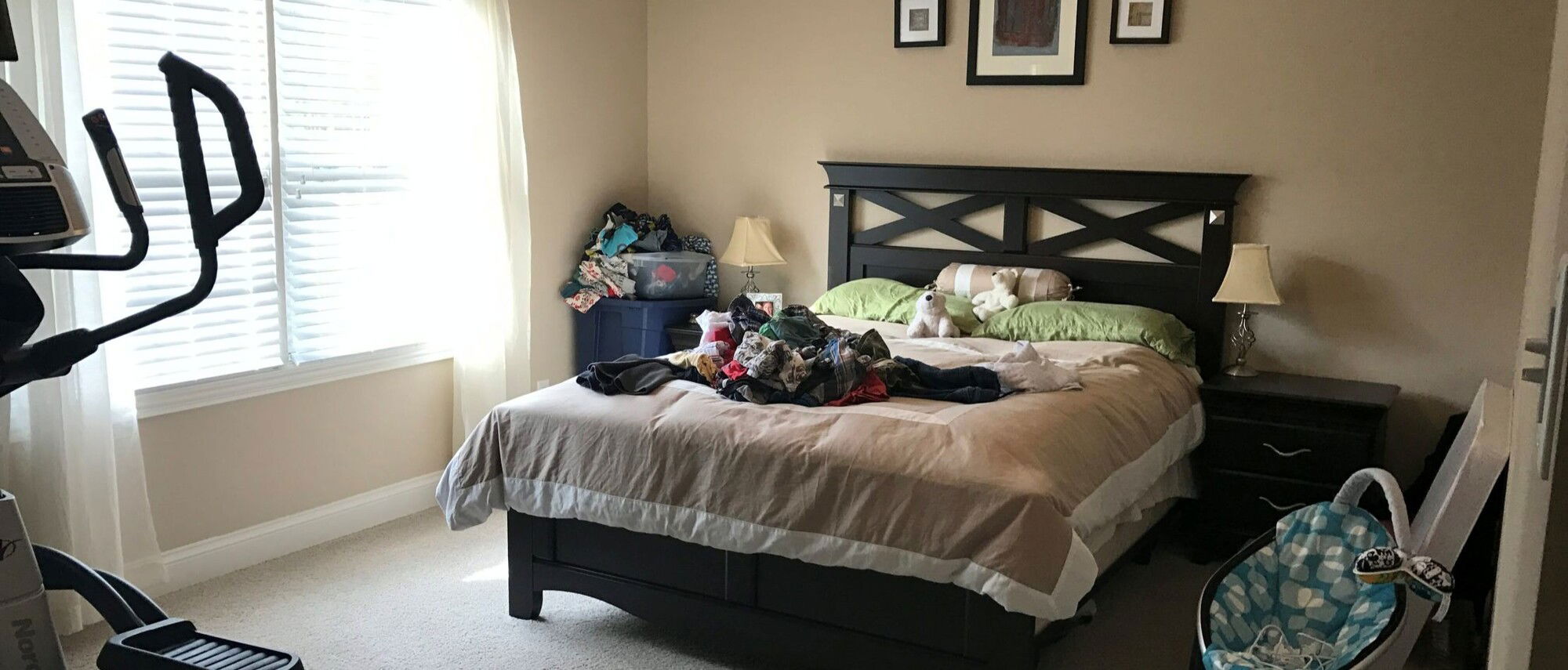 Contemporary Nursery Design - Before Photo