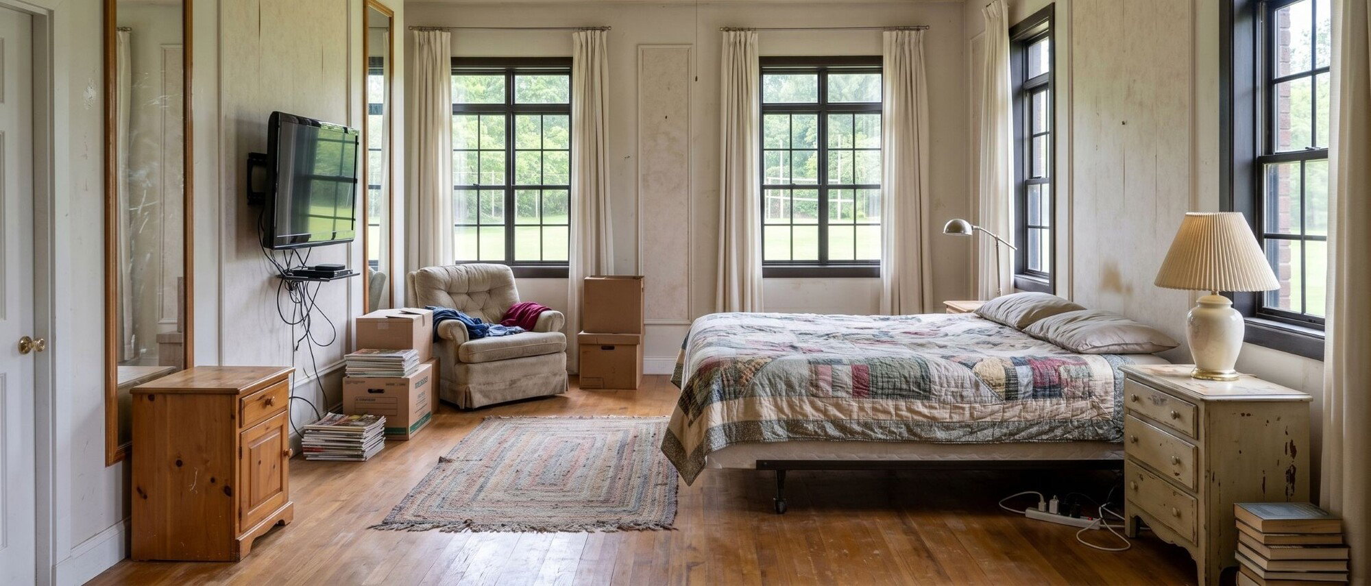 Cozy & Inviting Bedroom Design with Modern Touches-Edward Before Photo