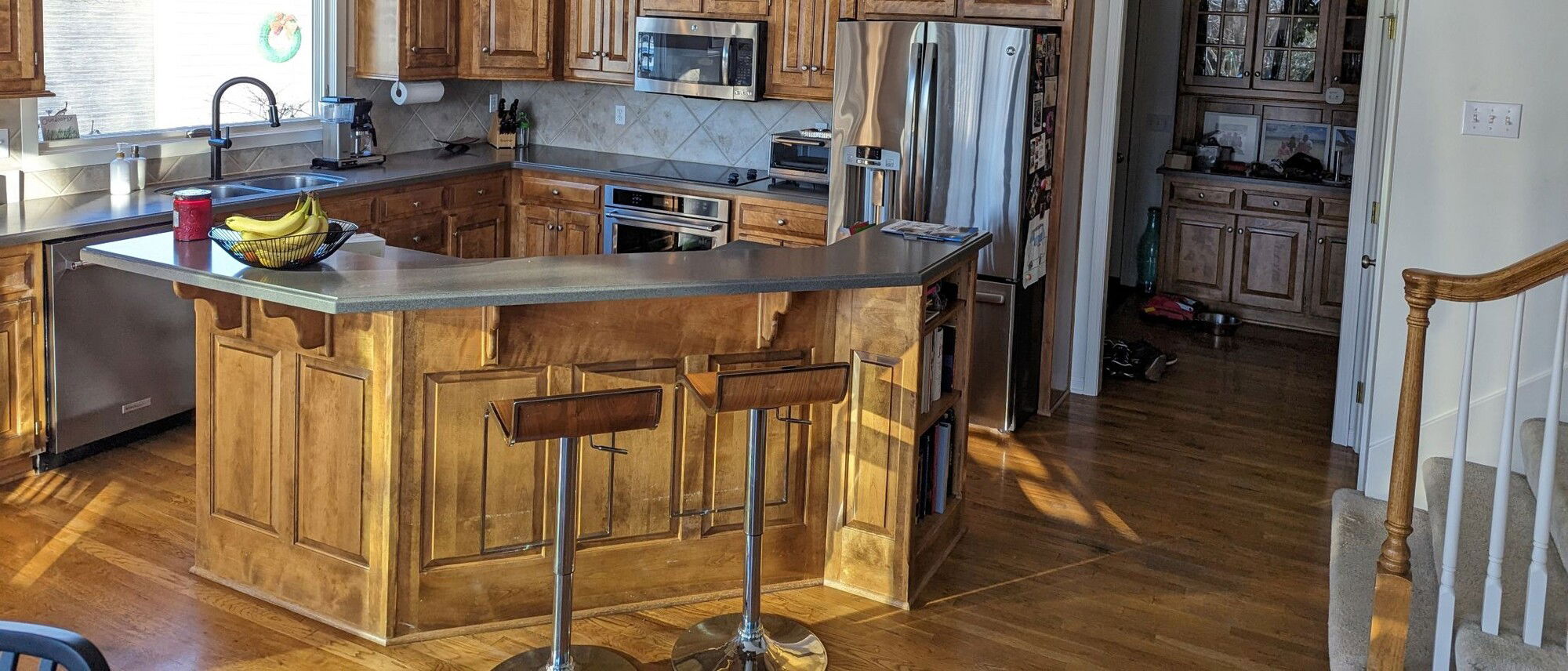 Beautiful Modern Contemporary Kitchen Remodel- Before Photo