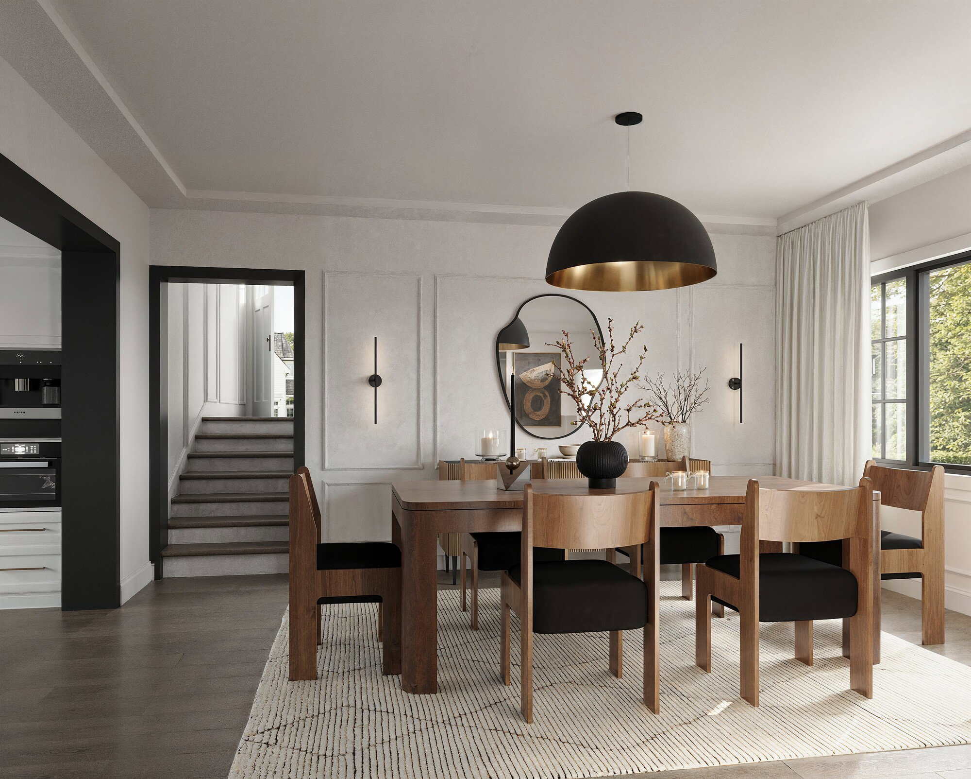 Online Designer Dining Room 3D Model 2