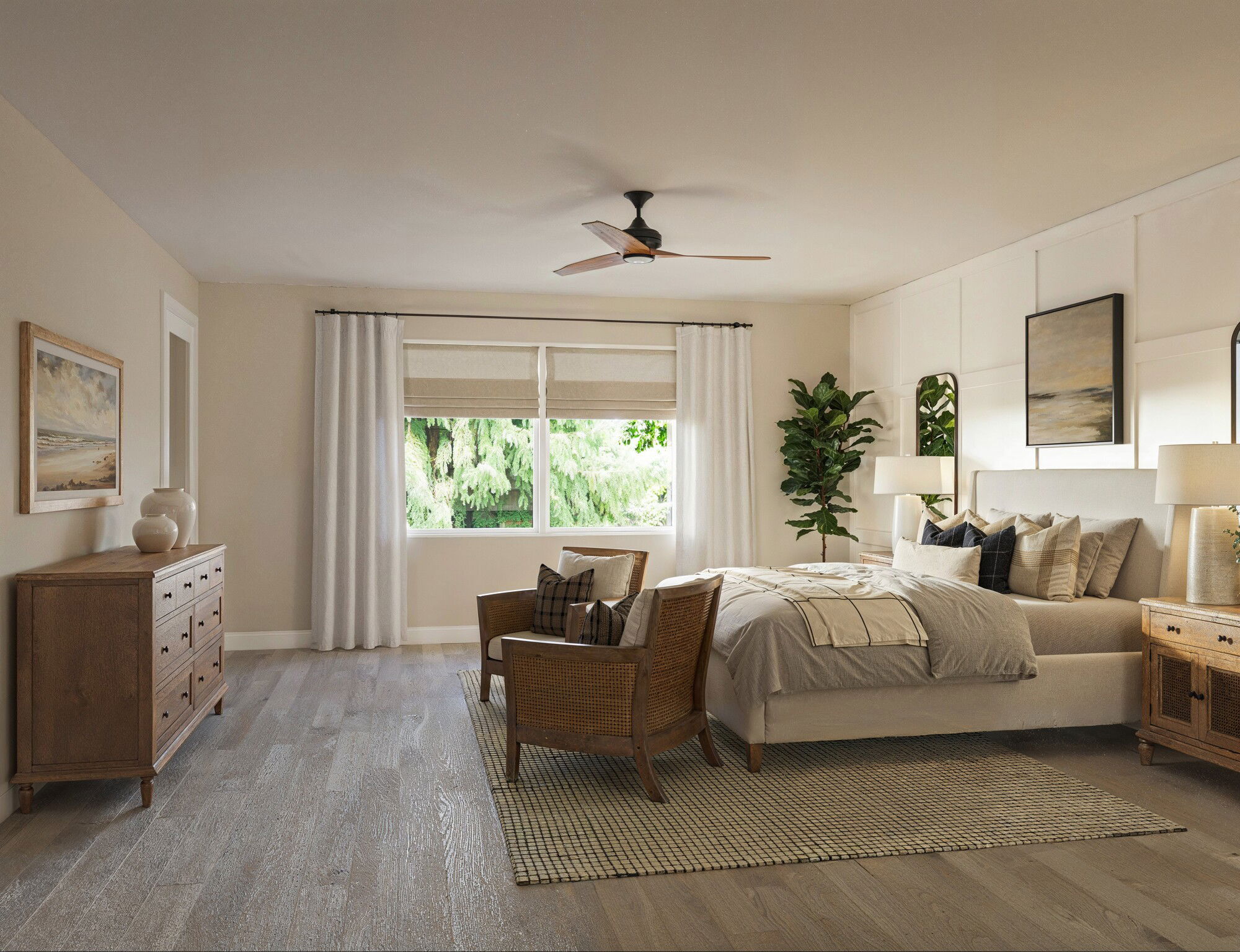 Online Designer Bedroom 3D Model 2