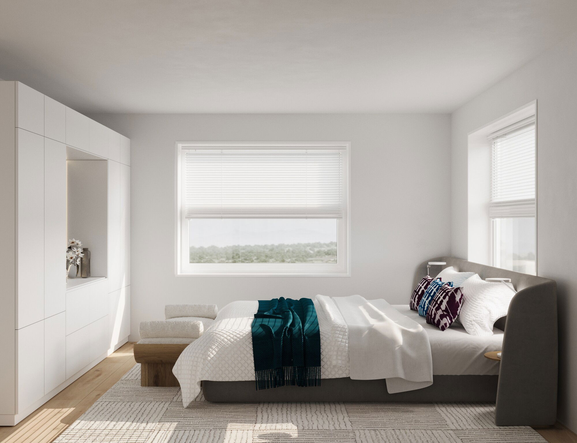 Online Designer Bedroom 3D Model 1