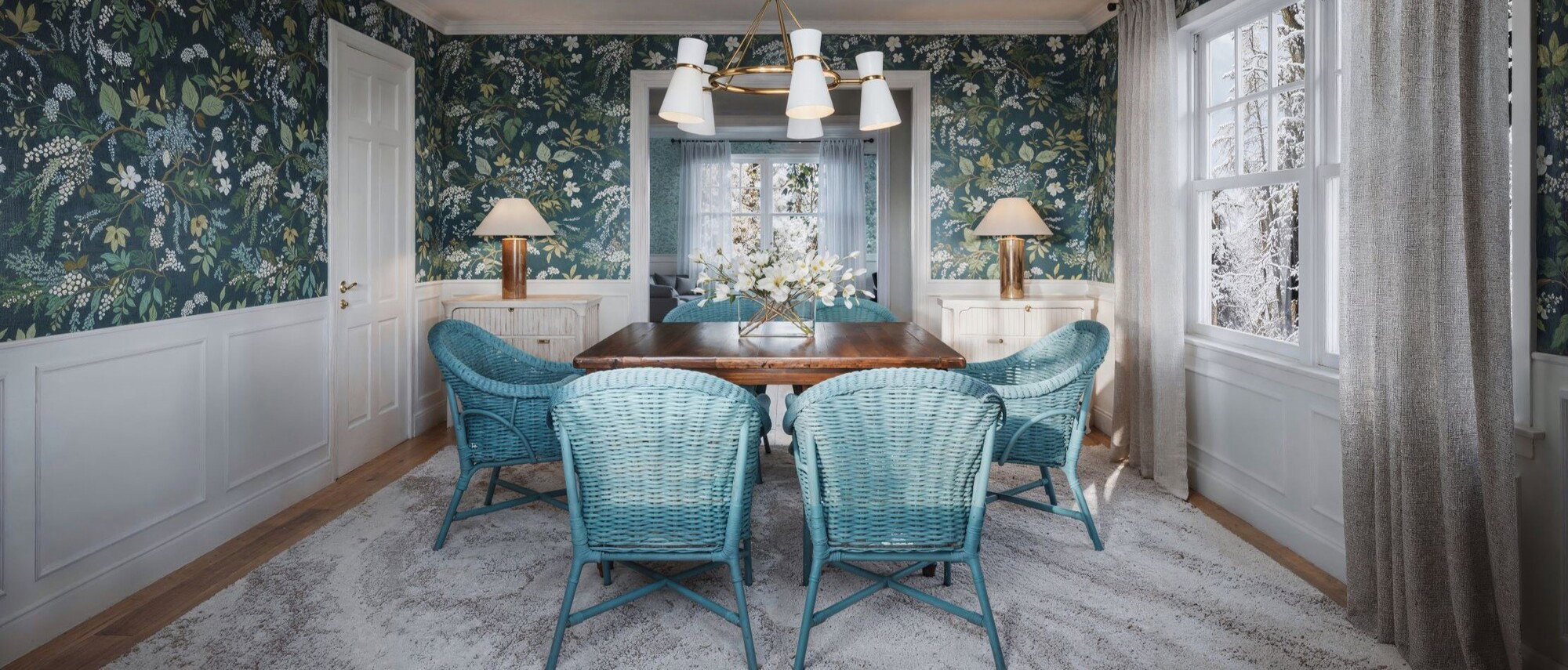 Bright & Cozy Transitional Home Renovation by top Winston–Salem interior designers