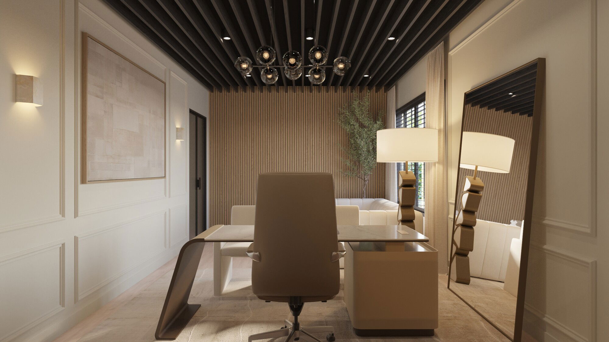 Online Designer Living Room 3D Model 1