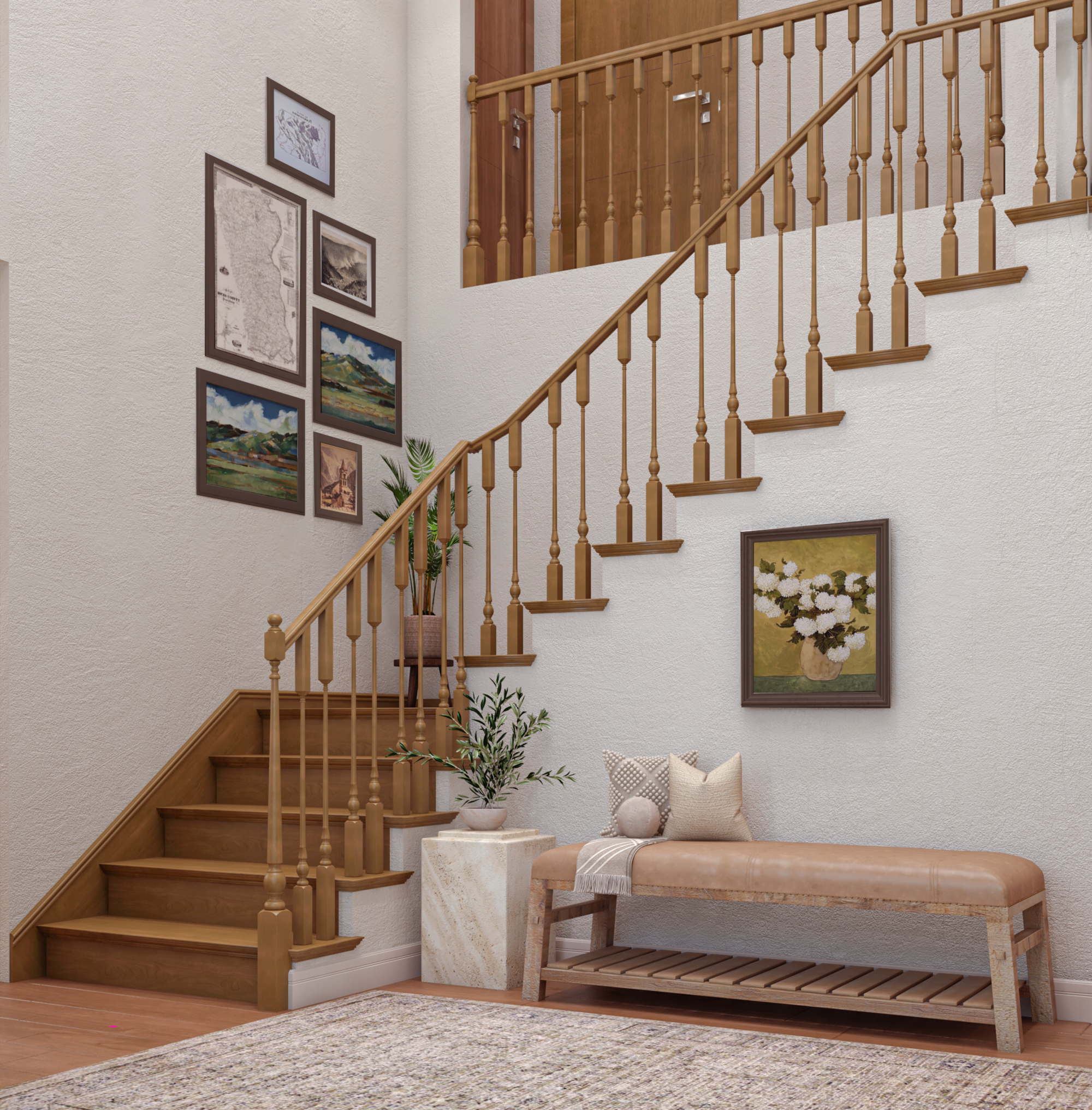 Online Designer Hallway/Entry 3D Model 4