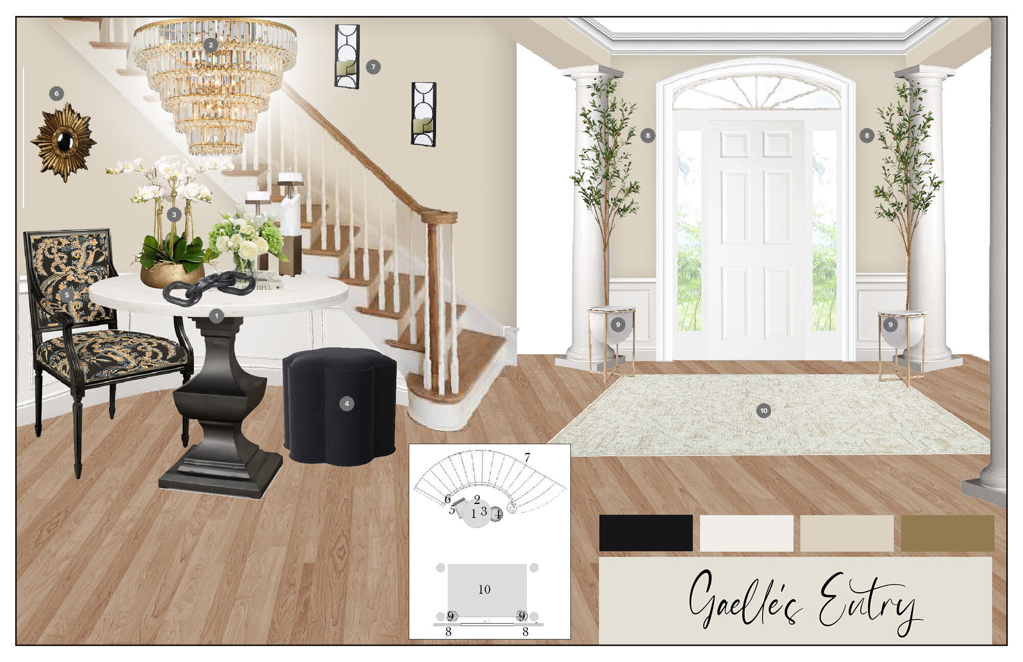Online Designer Hallway/Entry Interior Design Ideas