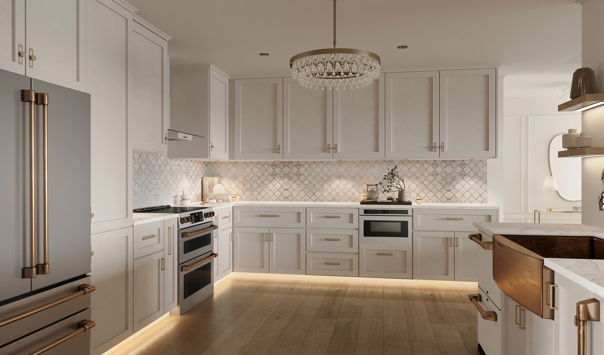 Online Designer Kitchen 3D Model 1