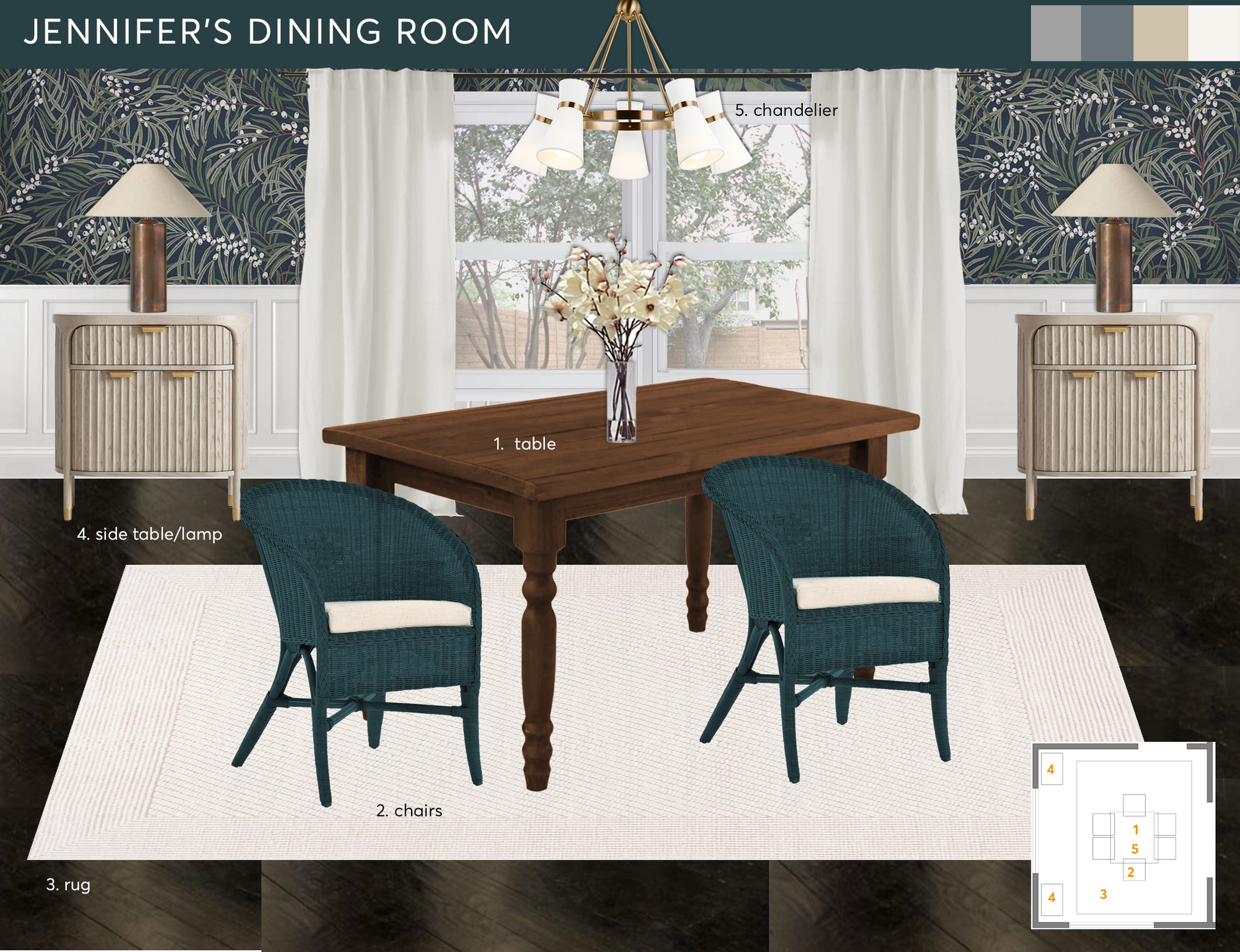 Online Designer Dining Room Interior Design Ideas
