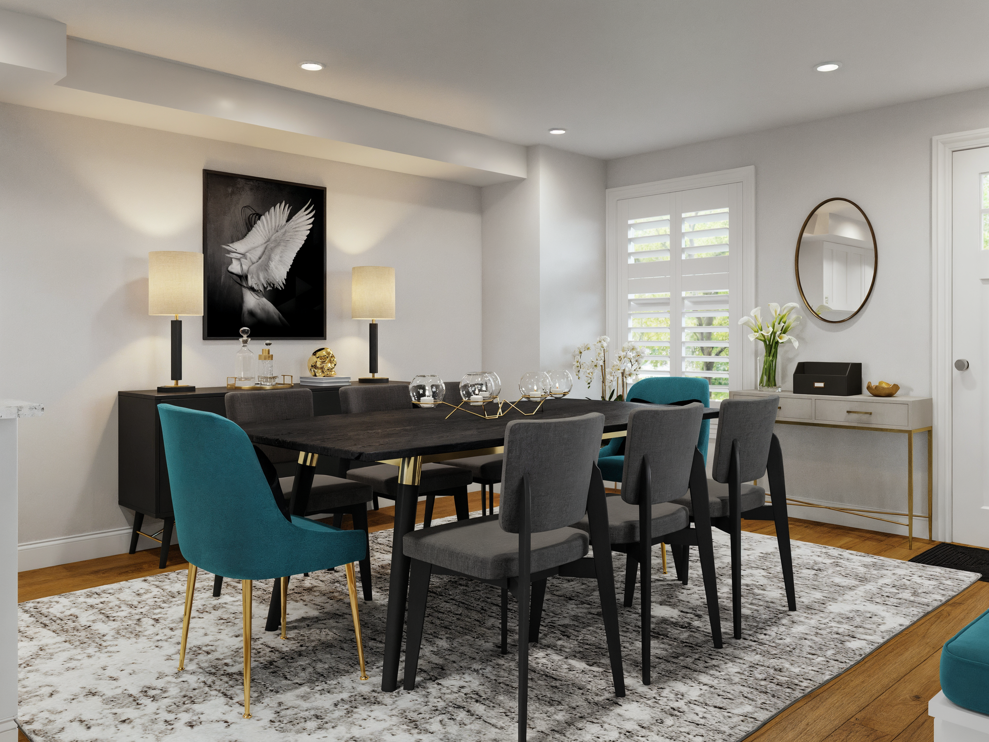 Online Designer Living Room 3D Model 1
