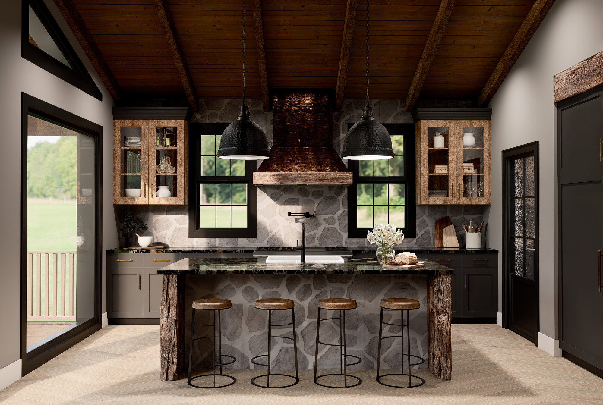 Online Designer Kitchen 3D Model 1