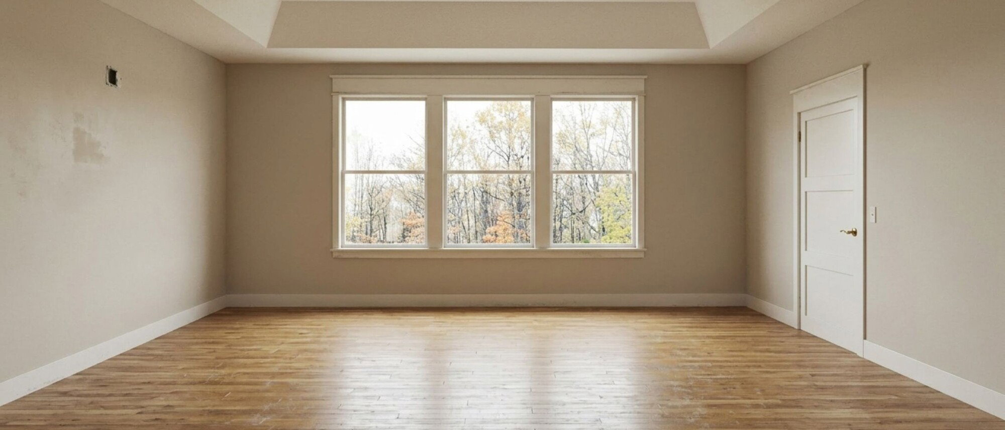 Modern Farmhouse Home Transformation- Before Photo