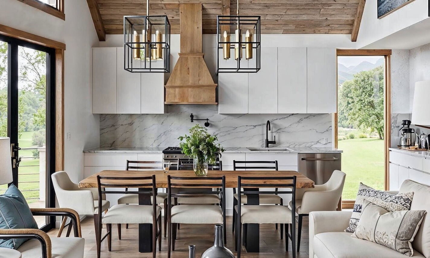 Modern Organic Home Retreat  by affordable Reno interior designers