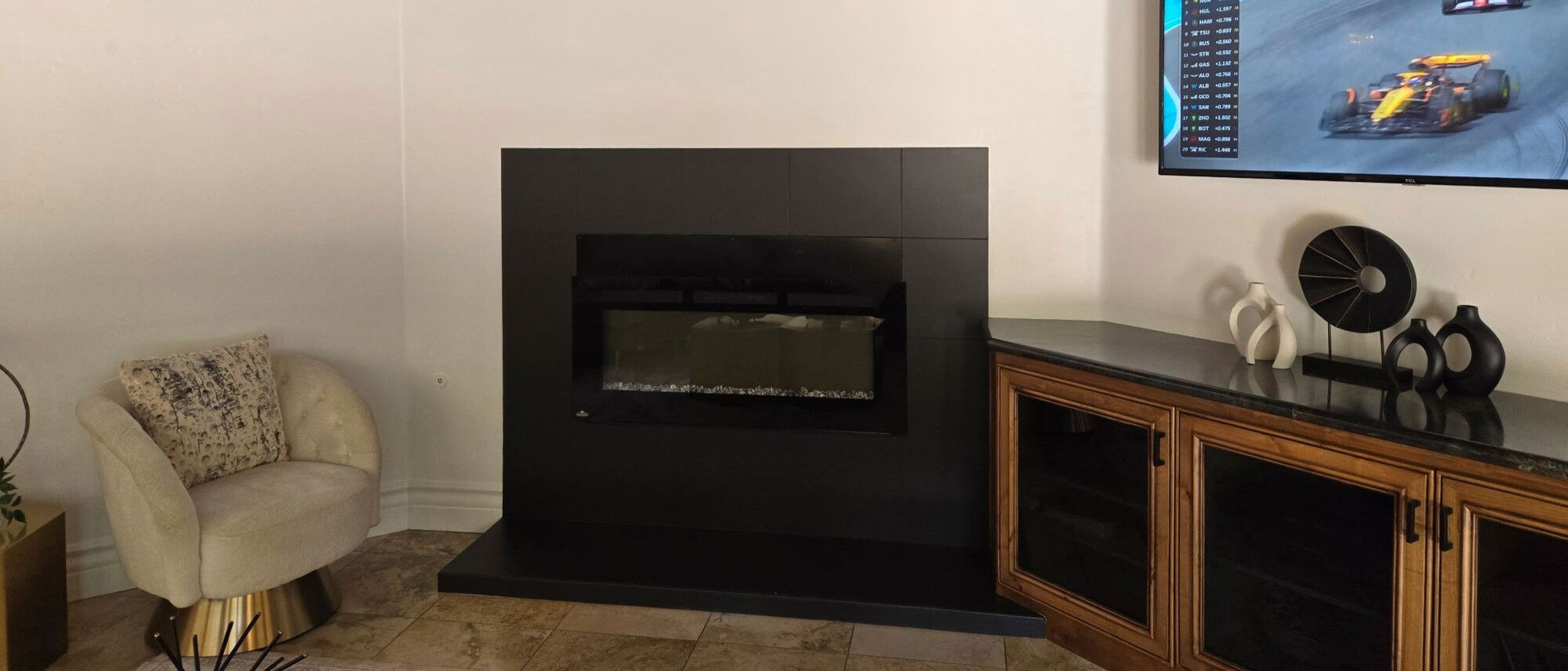 Modern Transitional Home Design- Before Photo