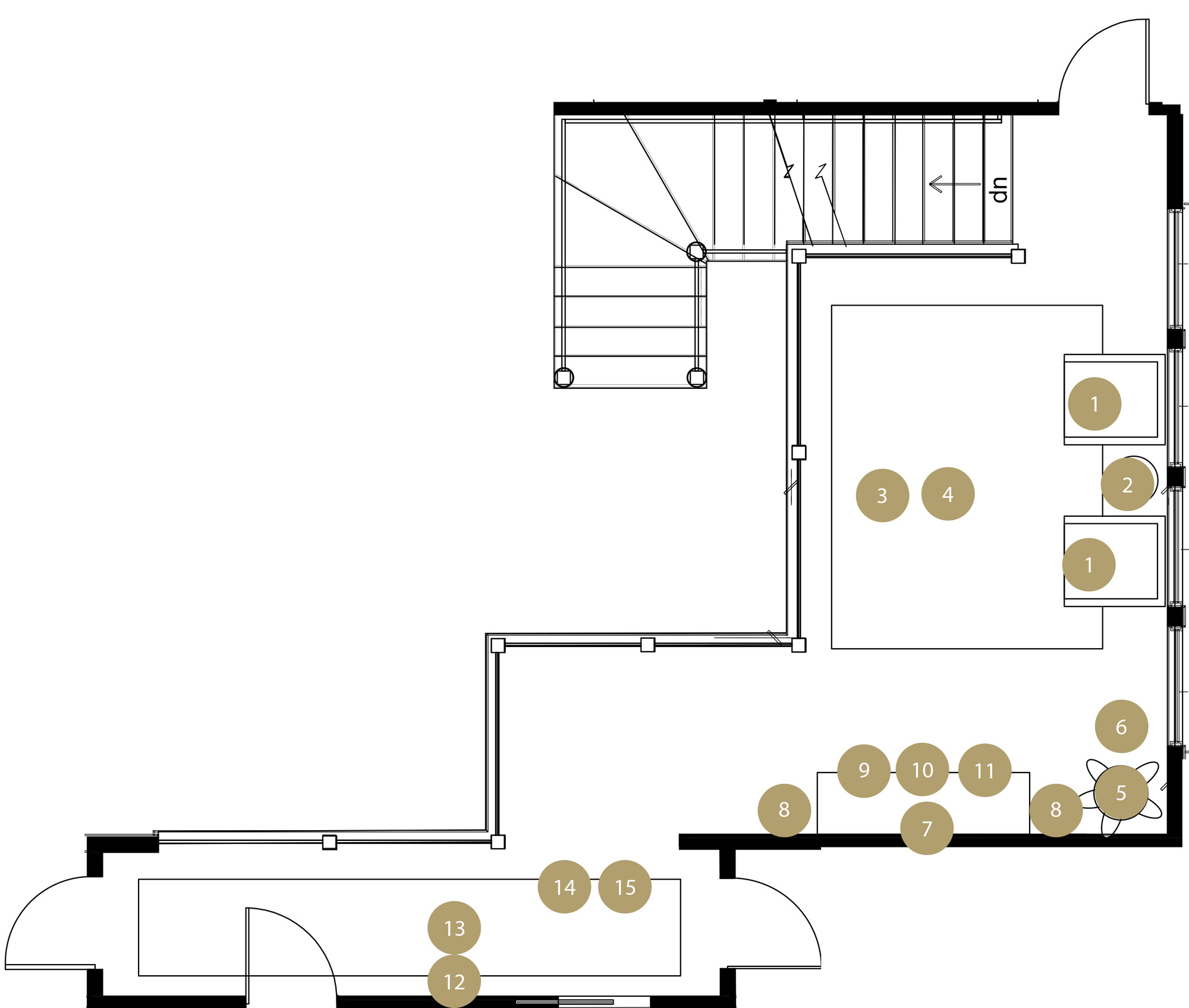 Online Designer Bathroom Floorplan