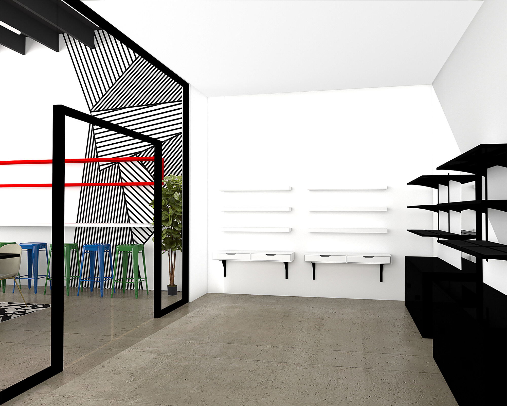 Modelo 3D de Negocios/Oficina del Diseñador en Línea 6