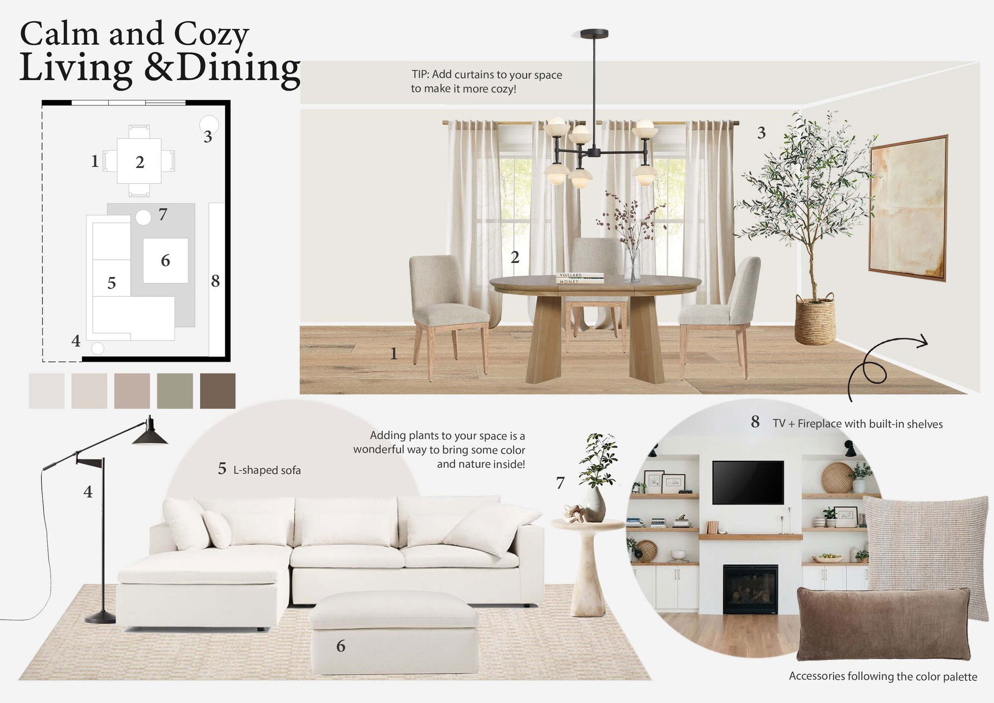 Ideas De Diseño Interior De Sala De Estar De Diseñador En Línea