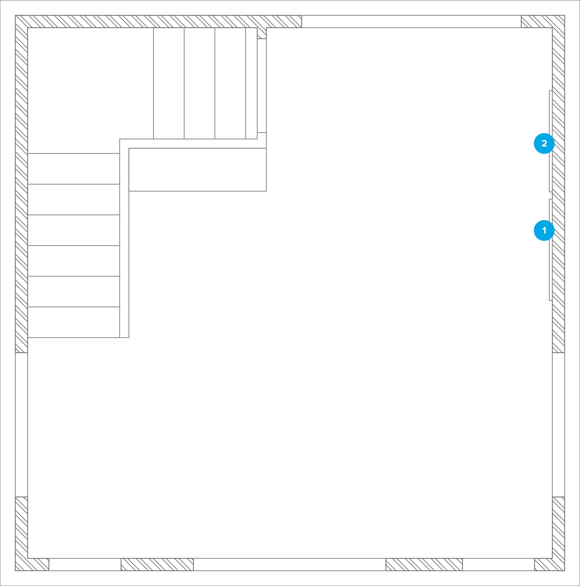 Online Designer Hallway/Entry Floorplan