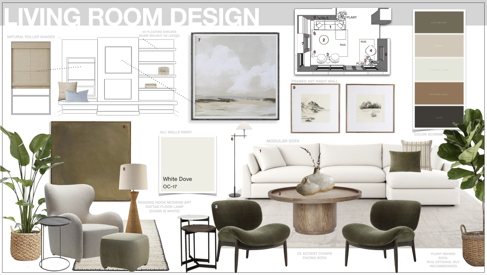 Online Designer Living Room Interior Design Ideas