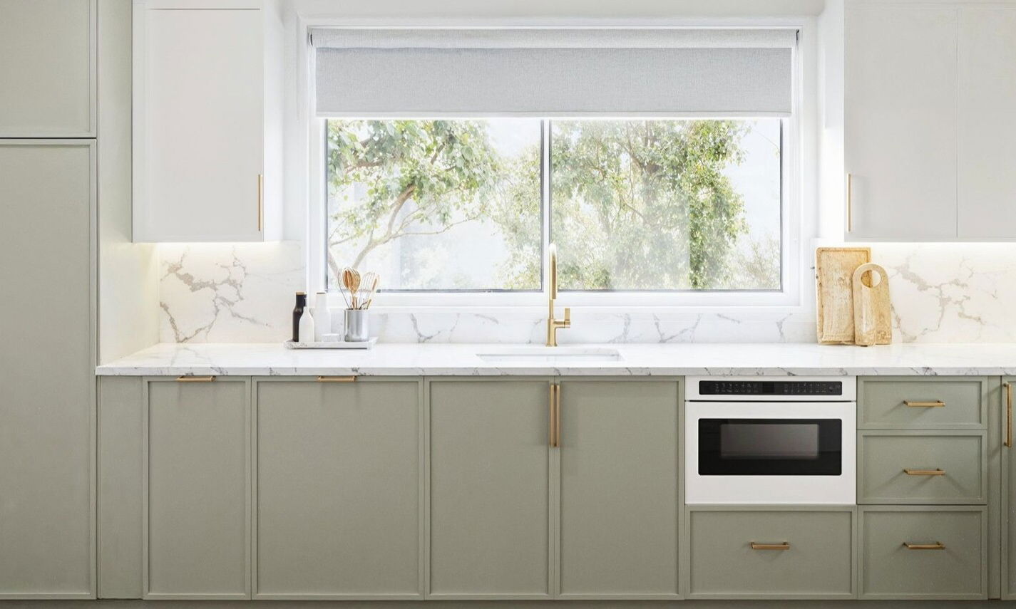 Modern Coastal Kitchen and Bath Design by top Winnetka interior designers