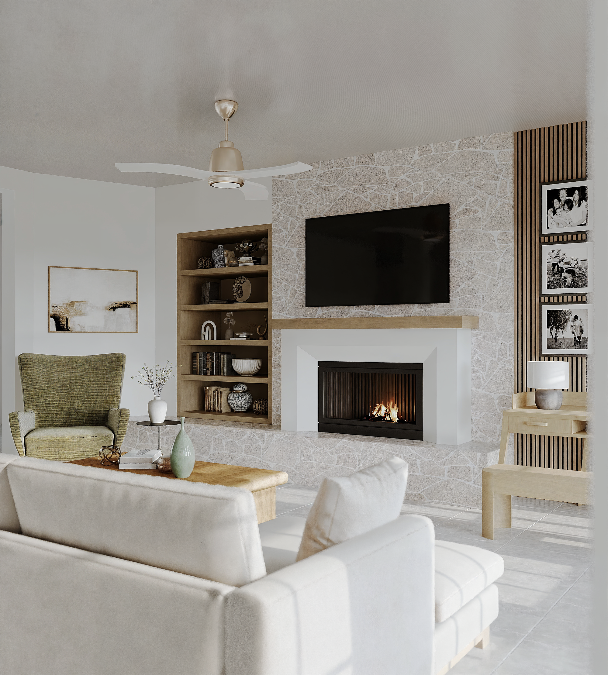 Online Designer Living Room 3D Model 2