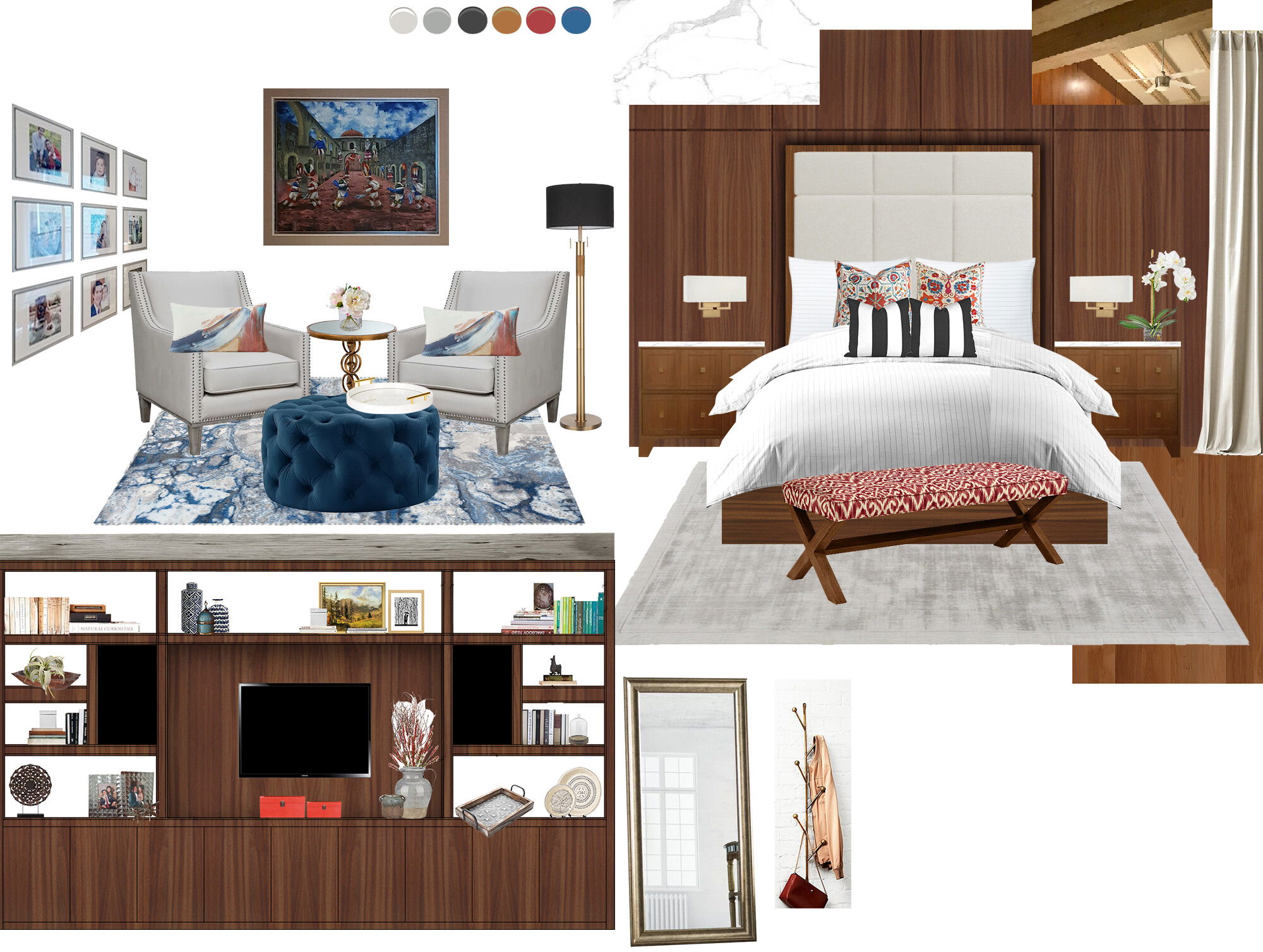 Ideas de diseño interior de dormitorio en línea