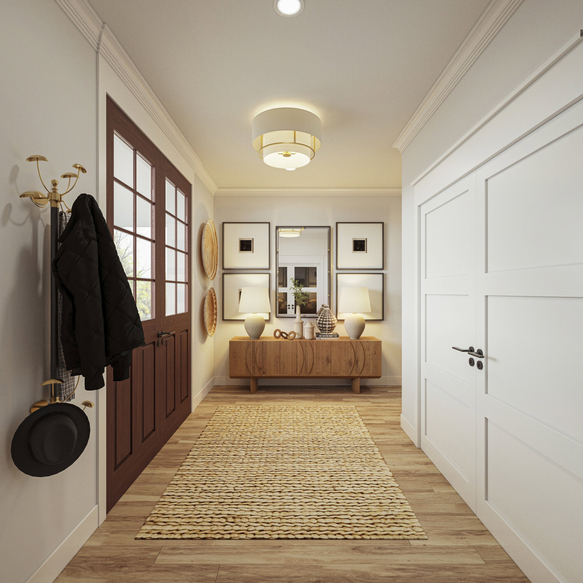 Online Designer Hallway/Entry 3D Model 2