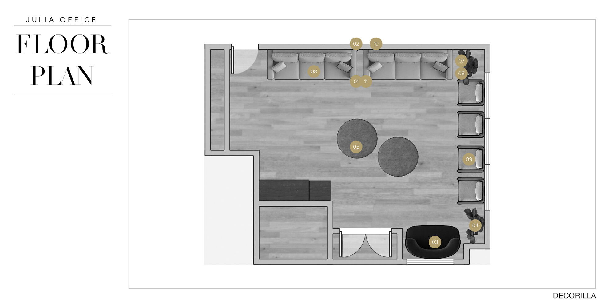 Online Designer Business/Office Floorplan