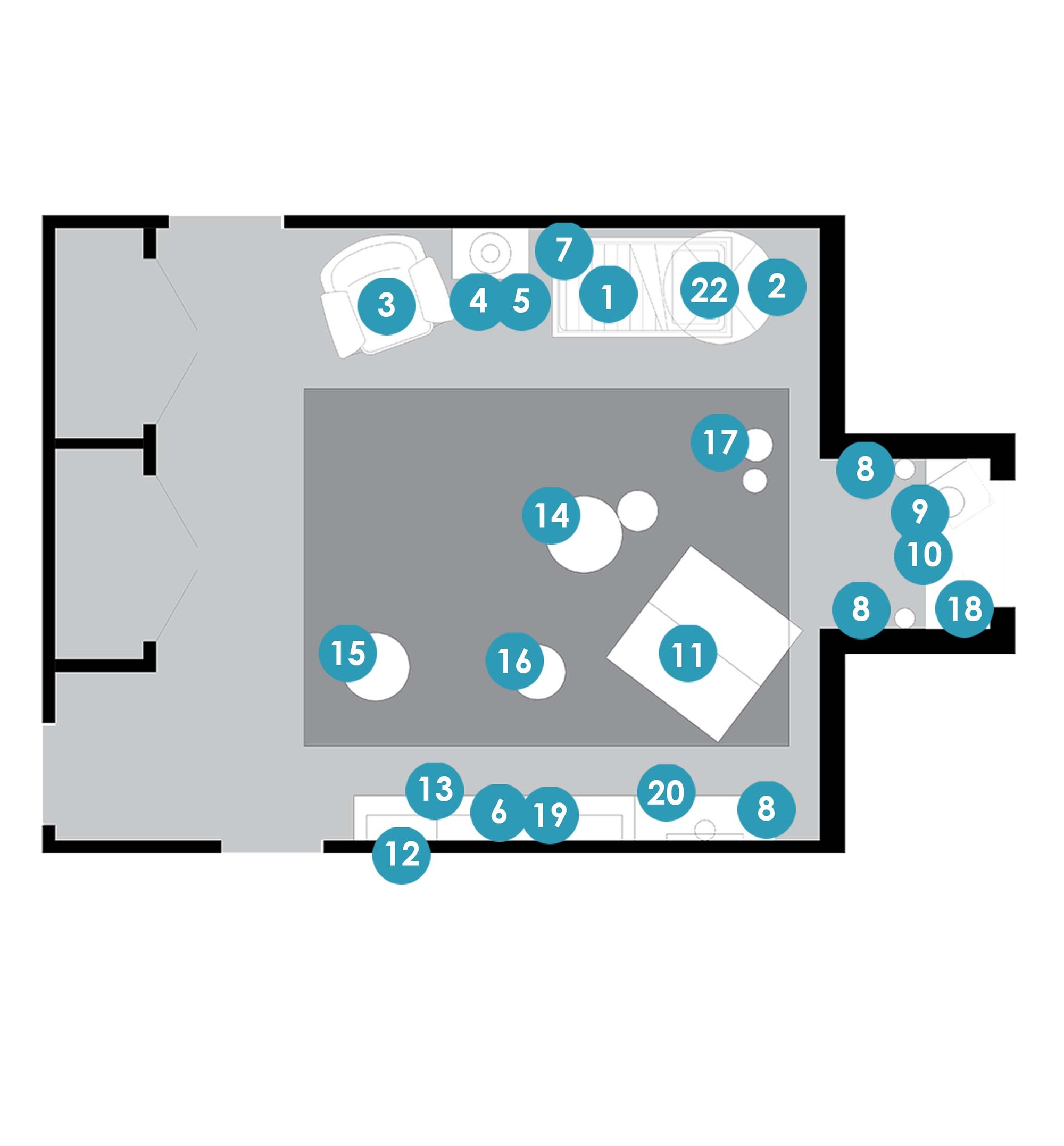 Online Designer Nursery Floorplan