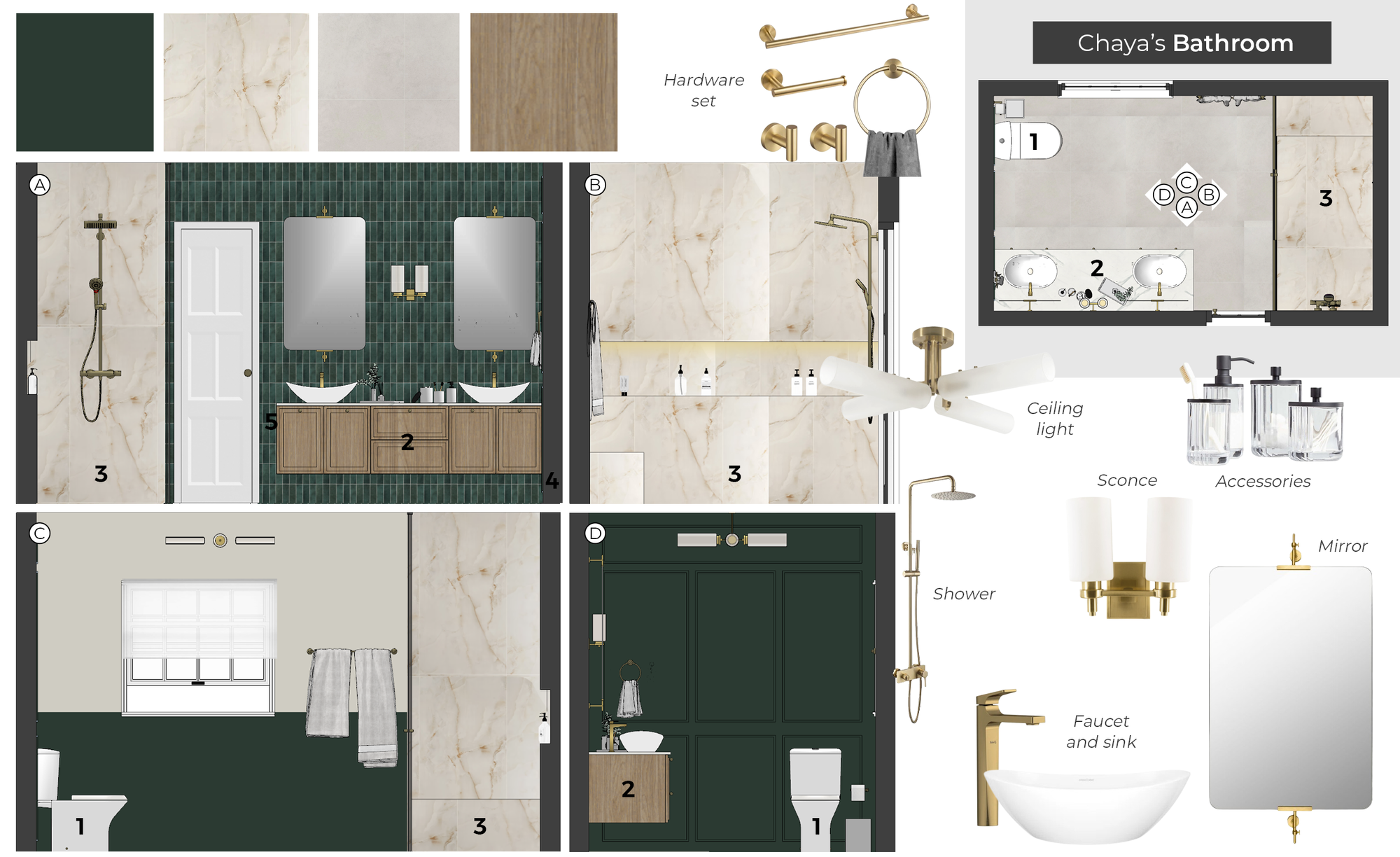 Online Designer Bathroom Interior Design Ideas